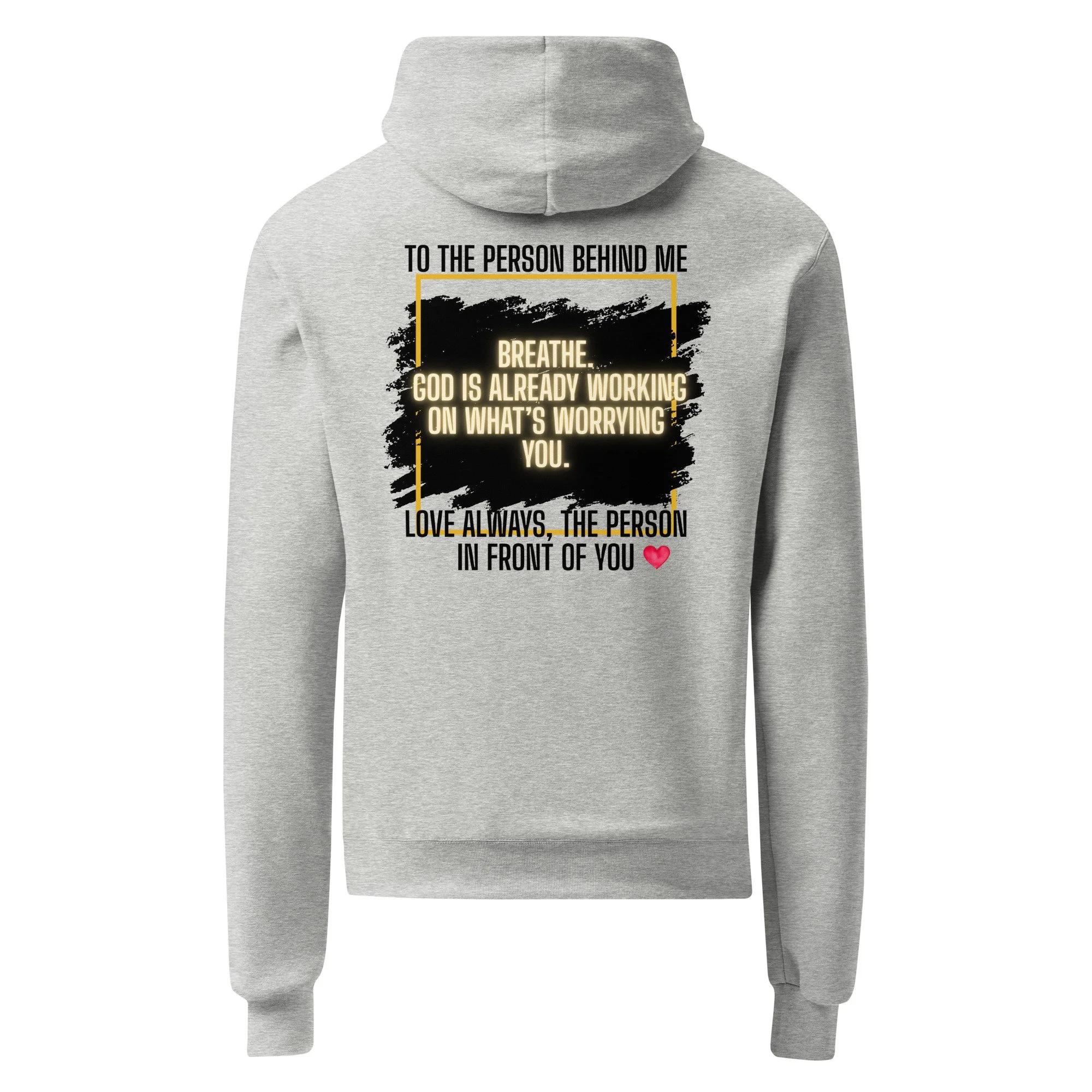 To the person behind me