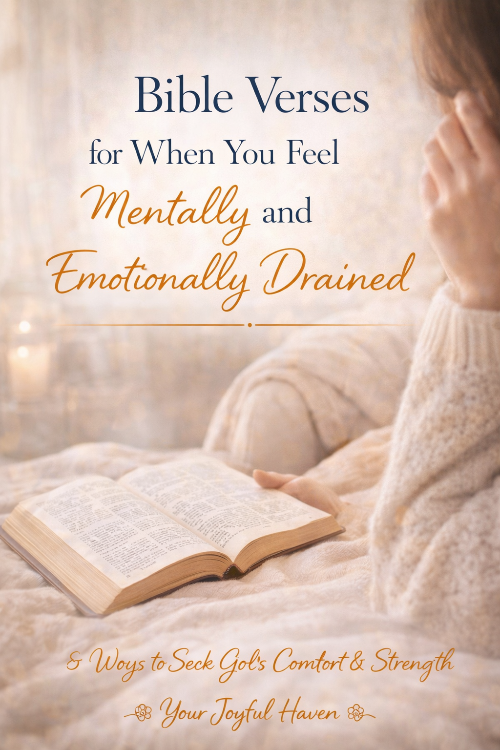 Bible Verses for When You Feel Mentally and Emotionally Drained