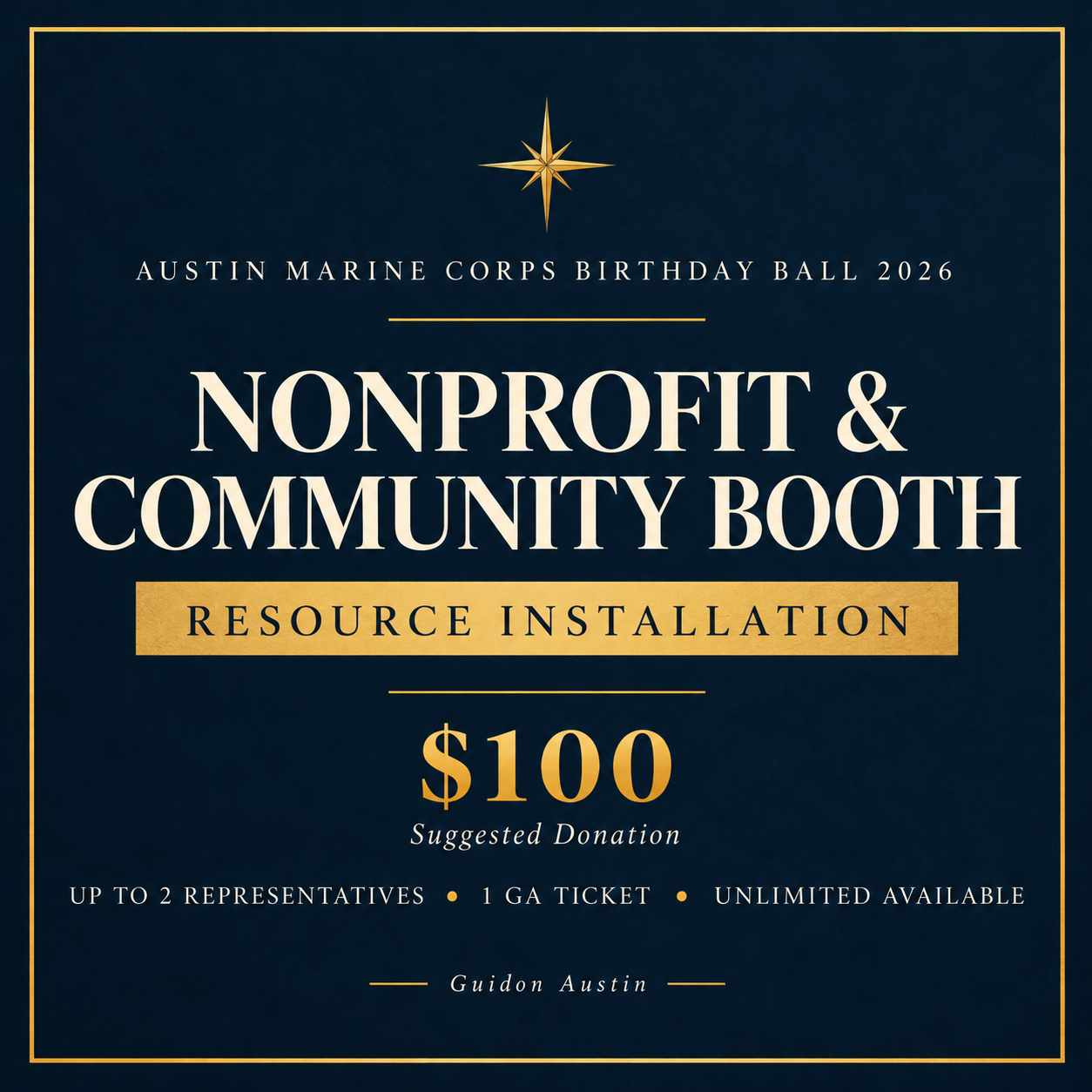 Navy and Gold Community Booth Invitation.png