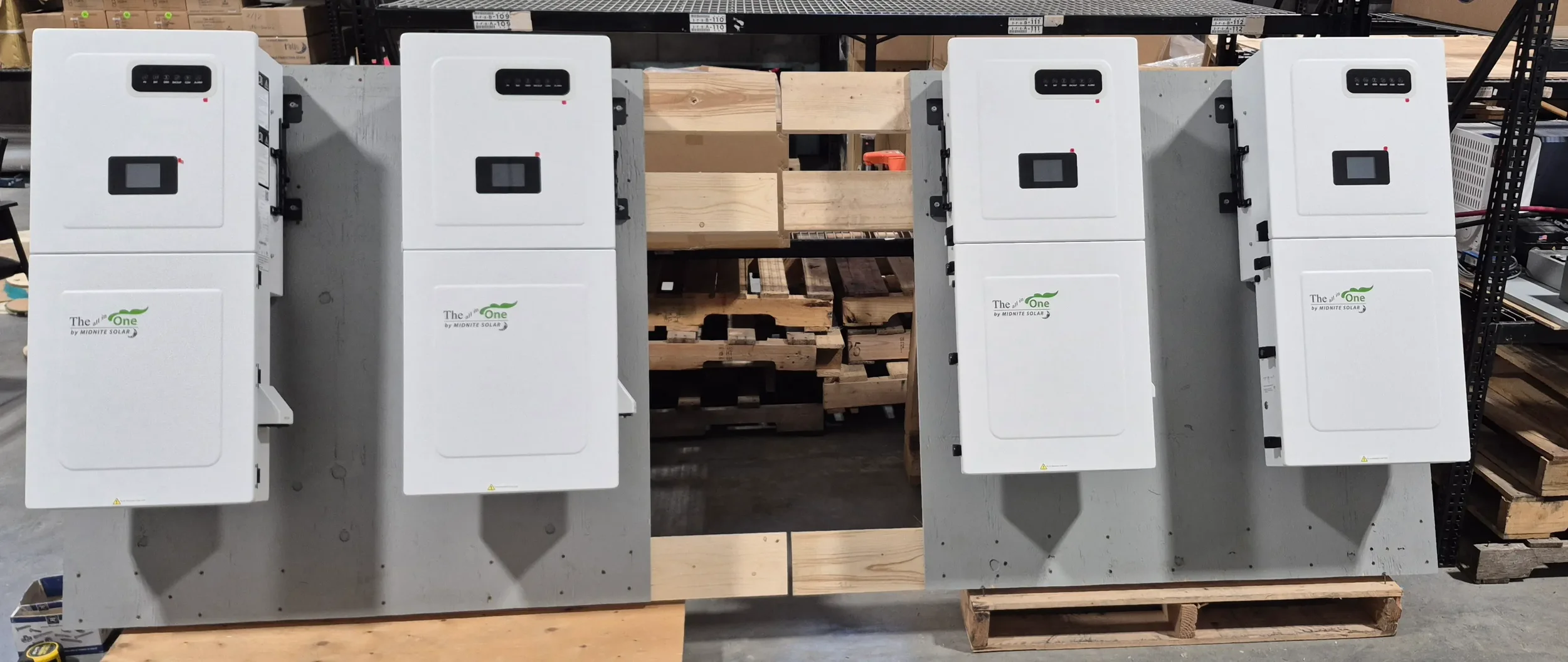 hybrid inverters in parallel for a big off grid site