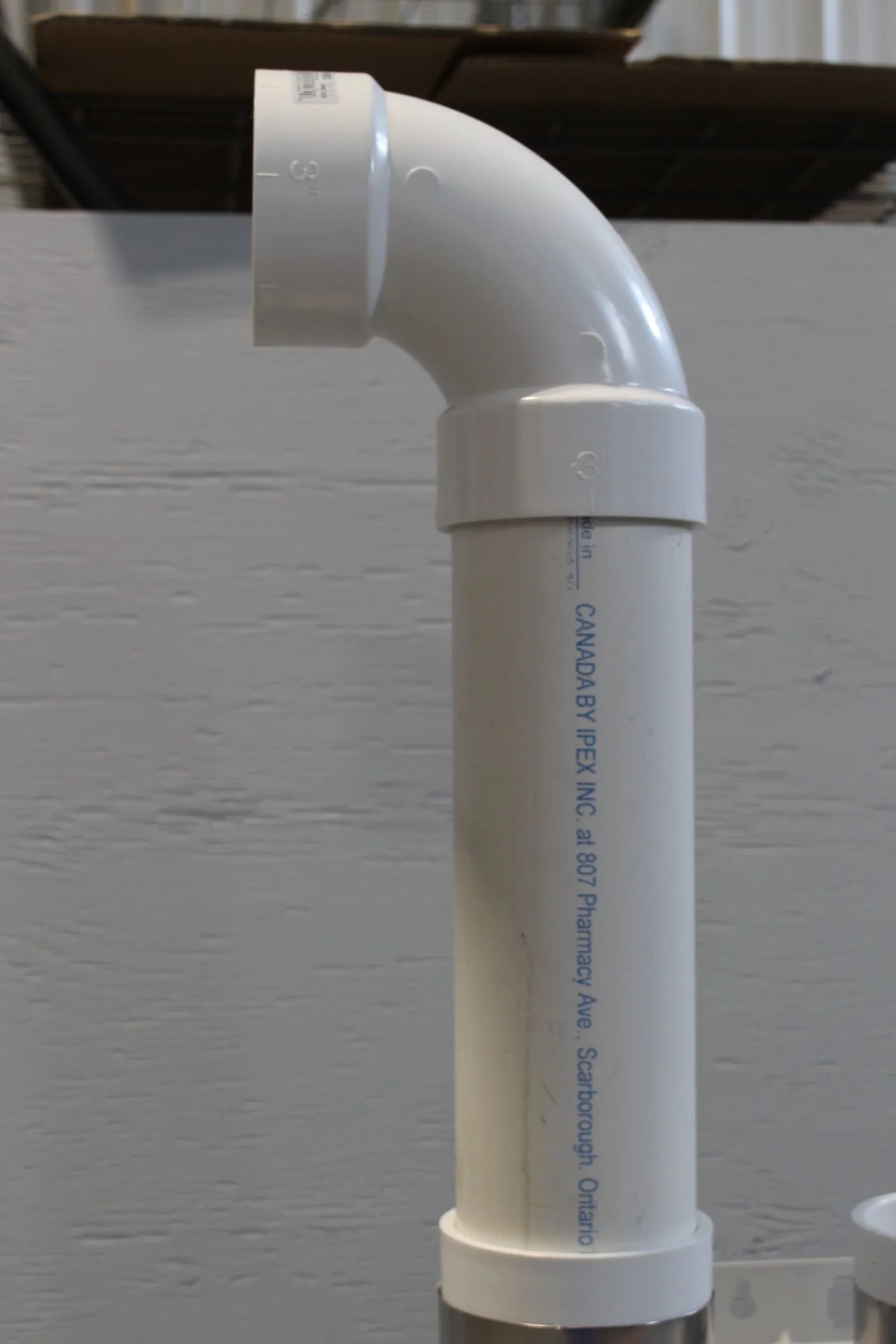 Cheminé PVC pour chauffe-eau instantané