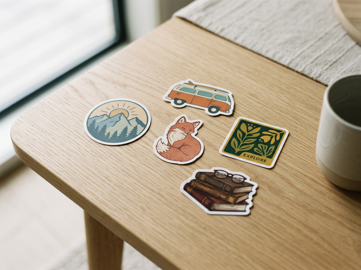5 Sticker Bundle Pack