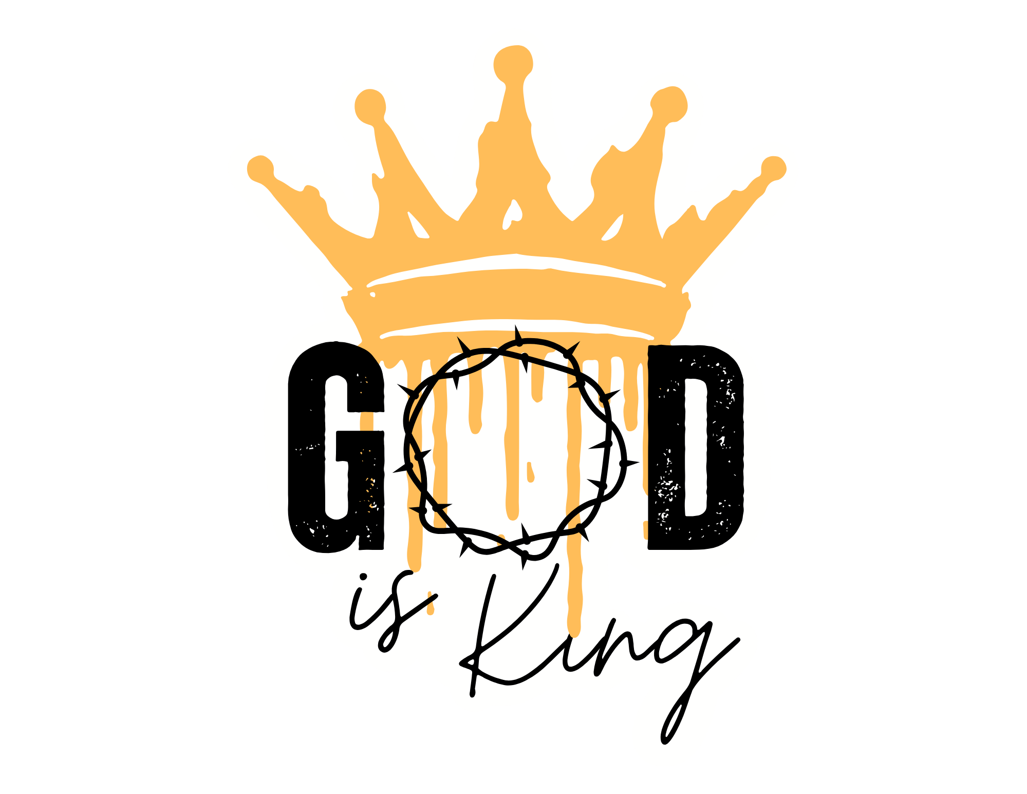 'God is King'