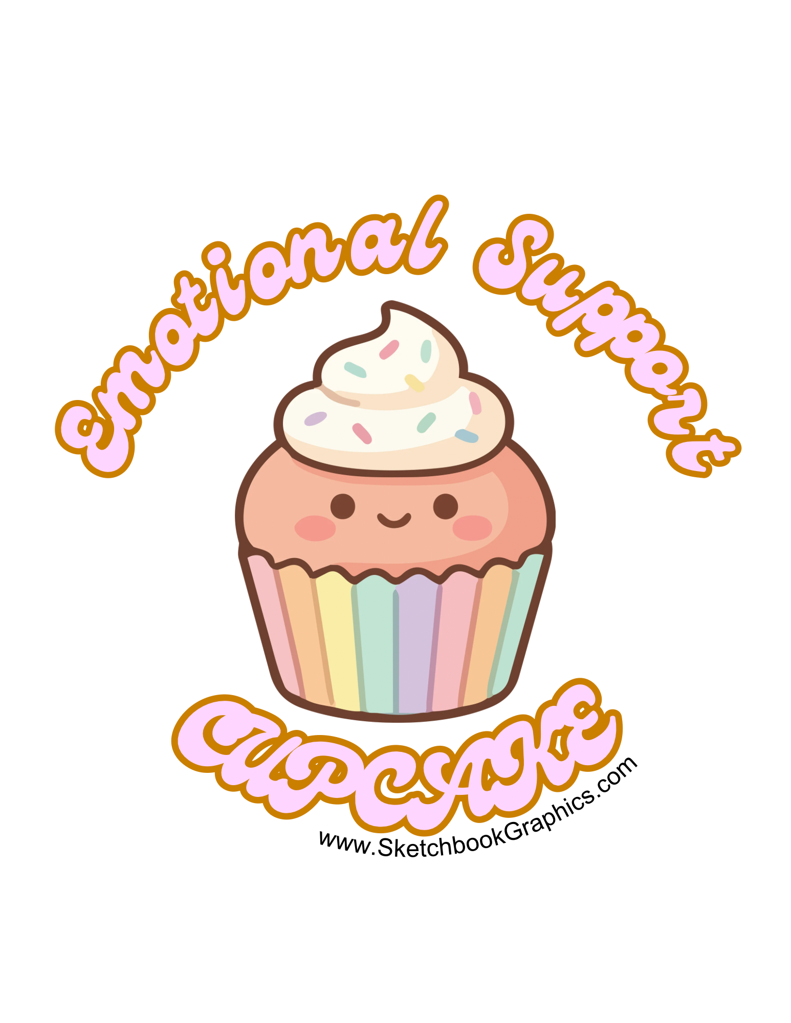 Emotional Support Cupcake