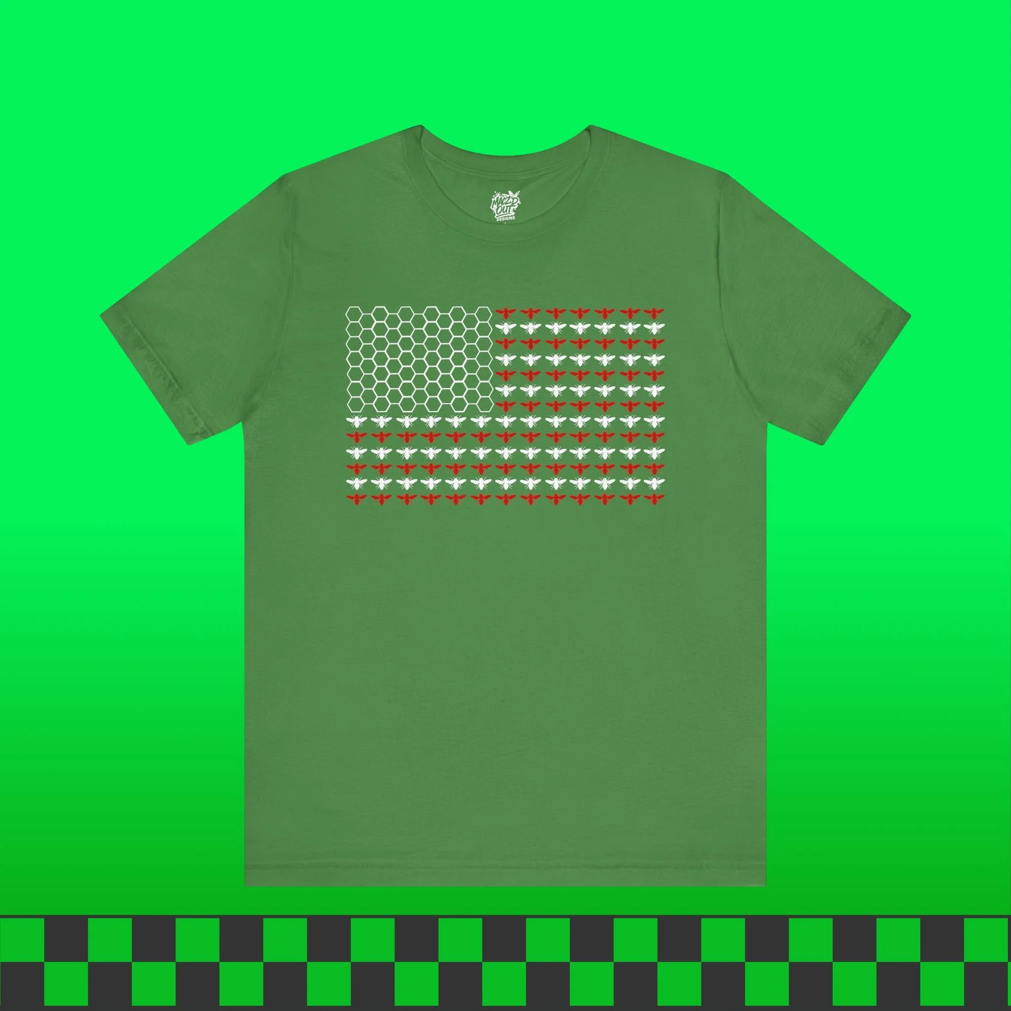 American Flag Honey Bee T-Shirt