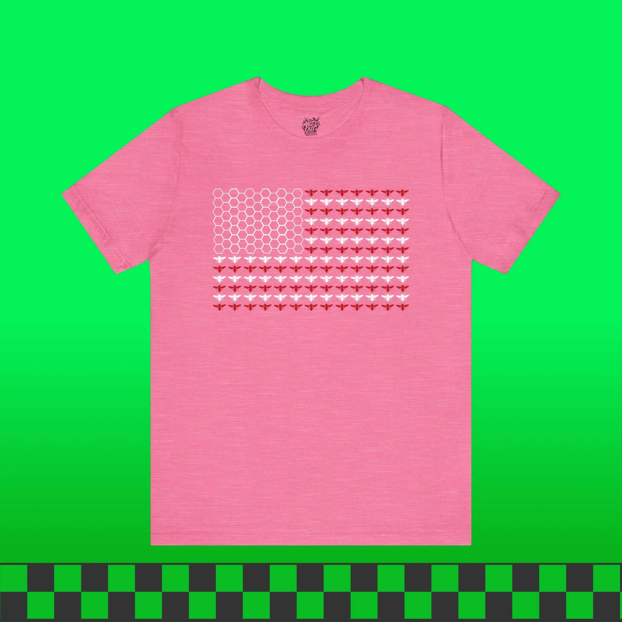 American Flag Honey Bee T-Shirt