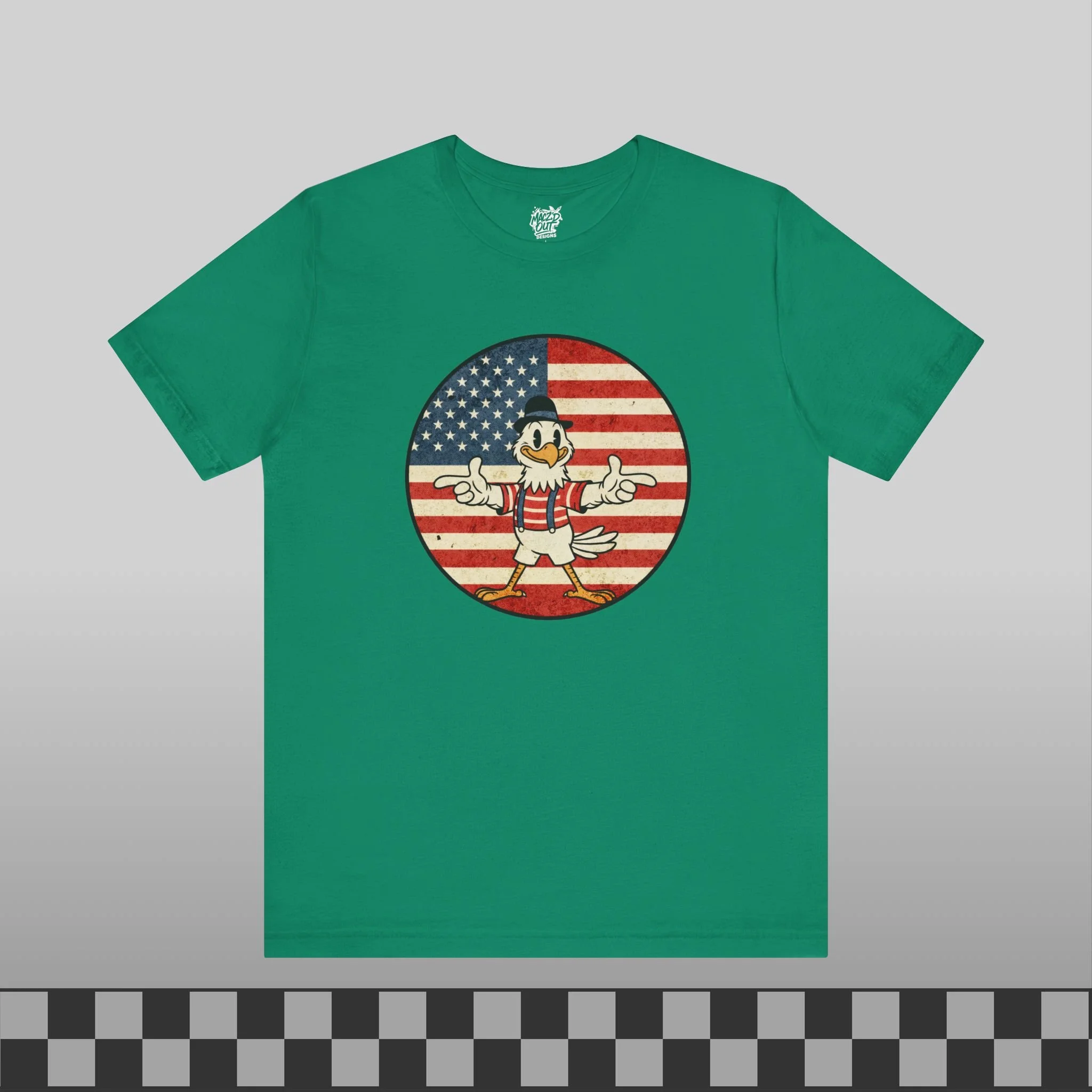 Eagle American Flag T-Shirt - RH