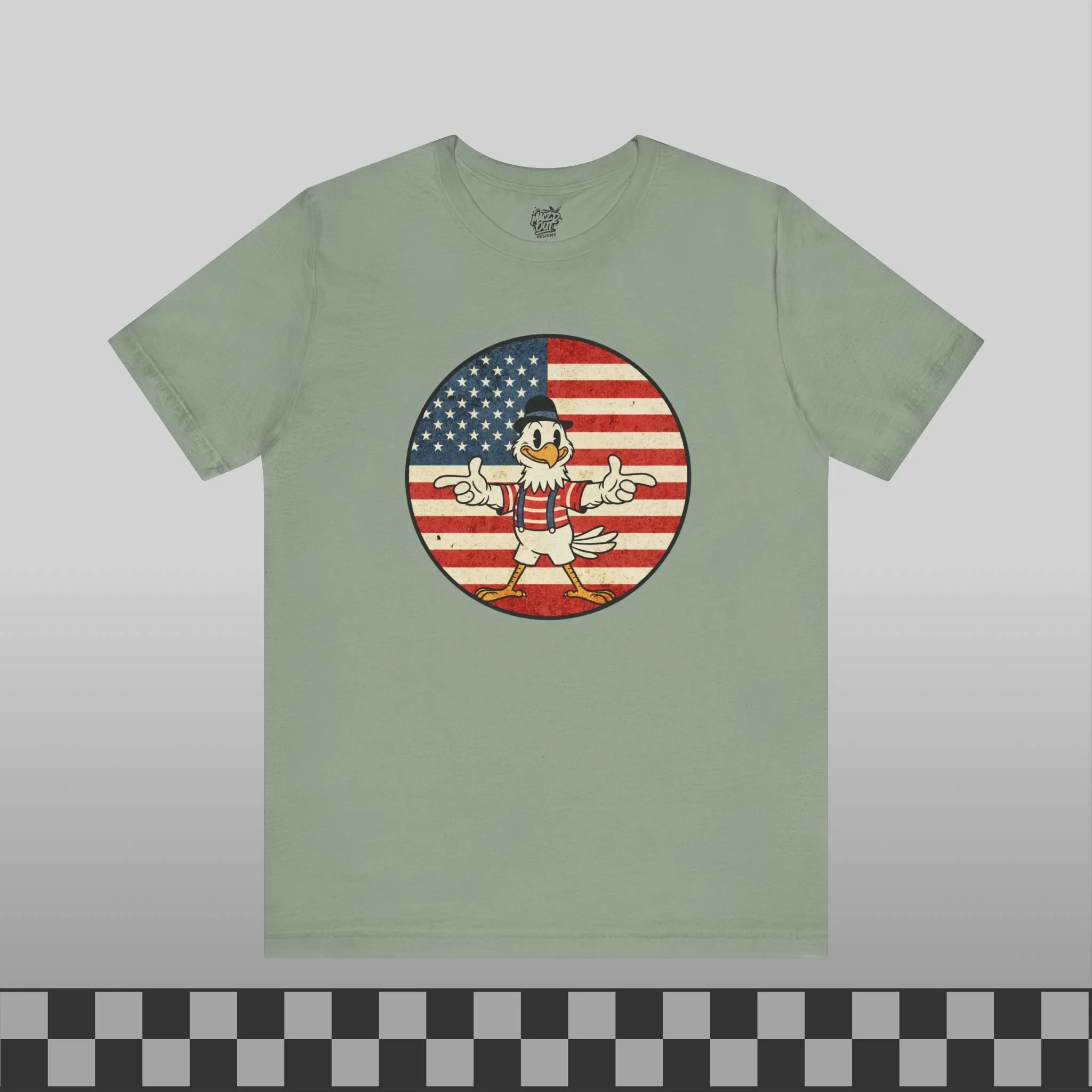 Eagle American Flag T-Shirt - RH