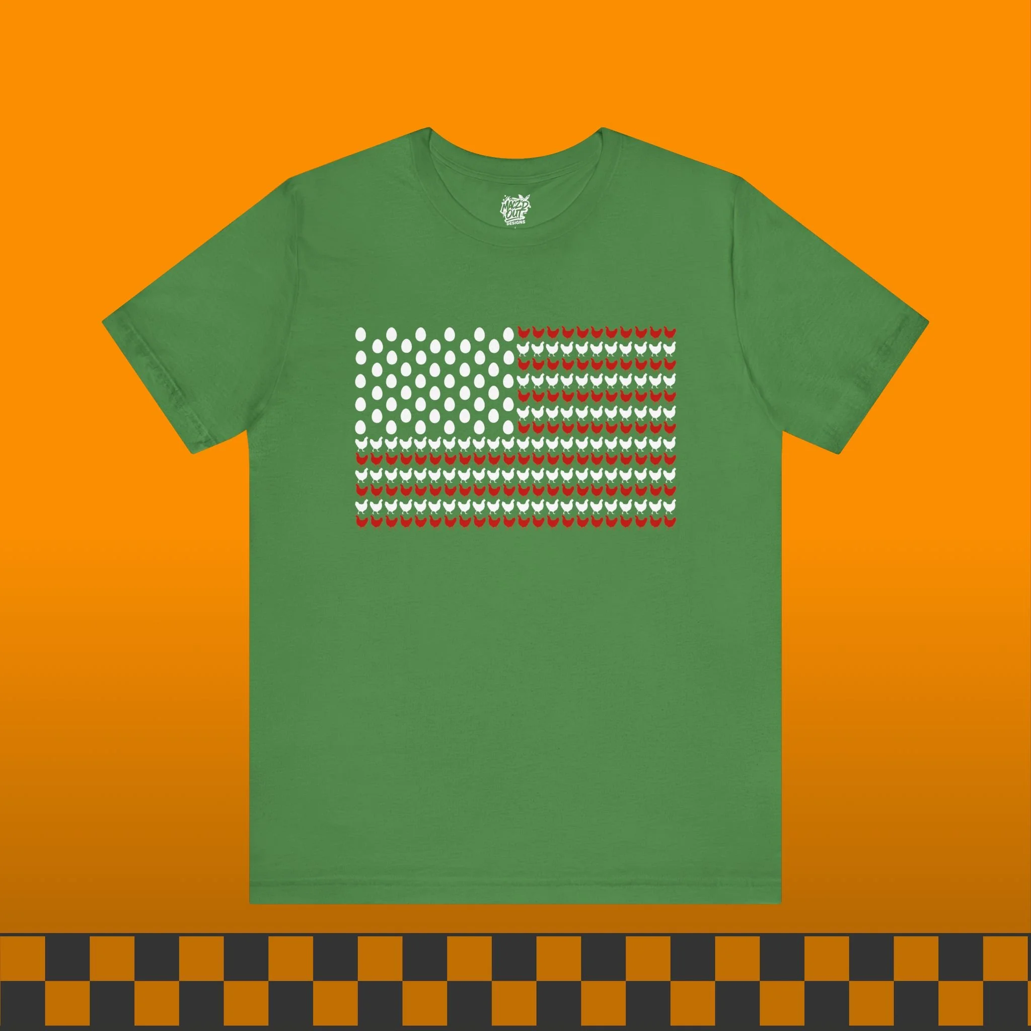 American Flag Chicken T-Shirt
