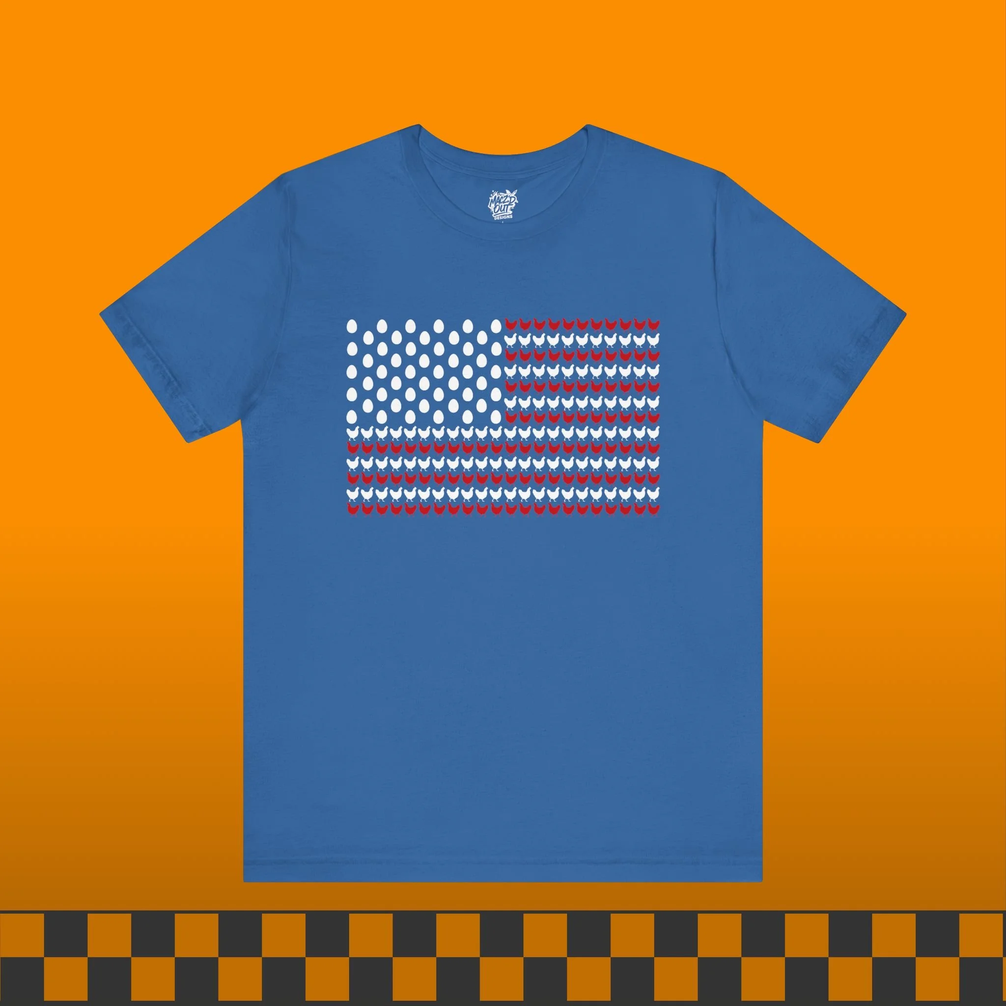 American Flag Chicken T-Shirt