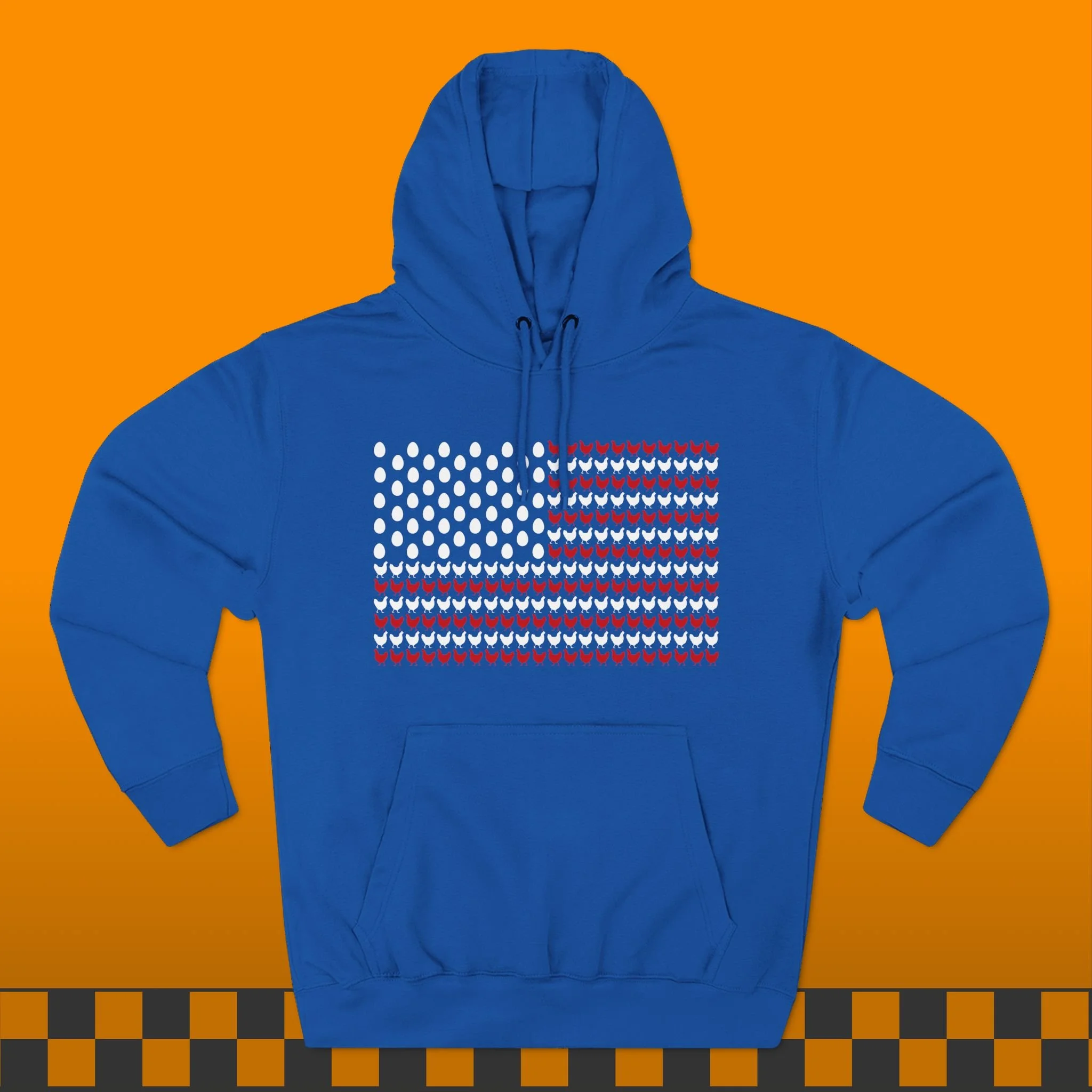 American Flag Chicken Hoodie