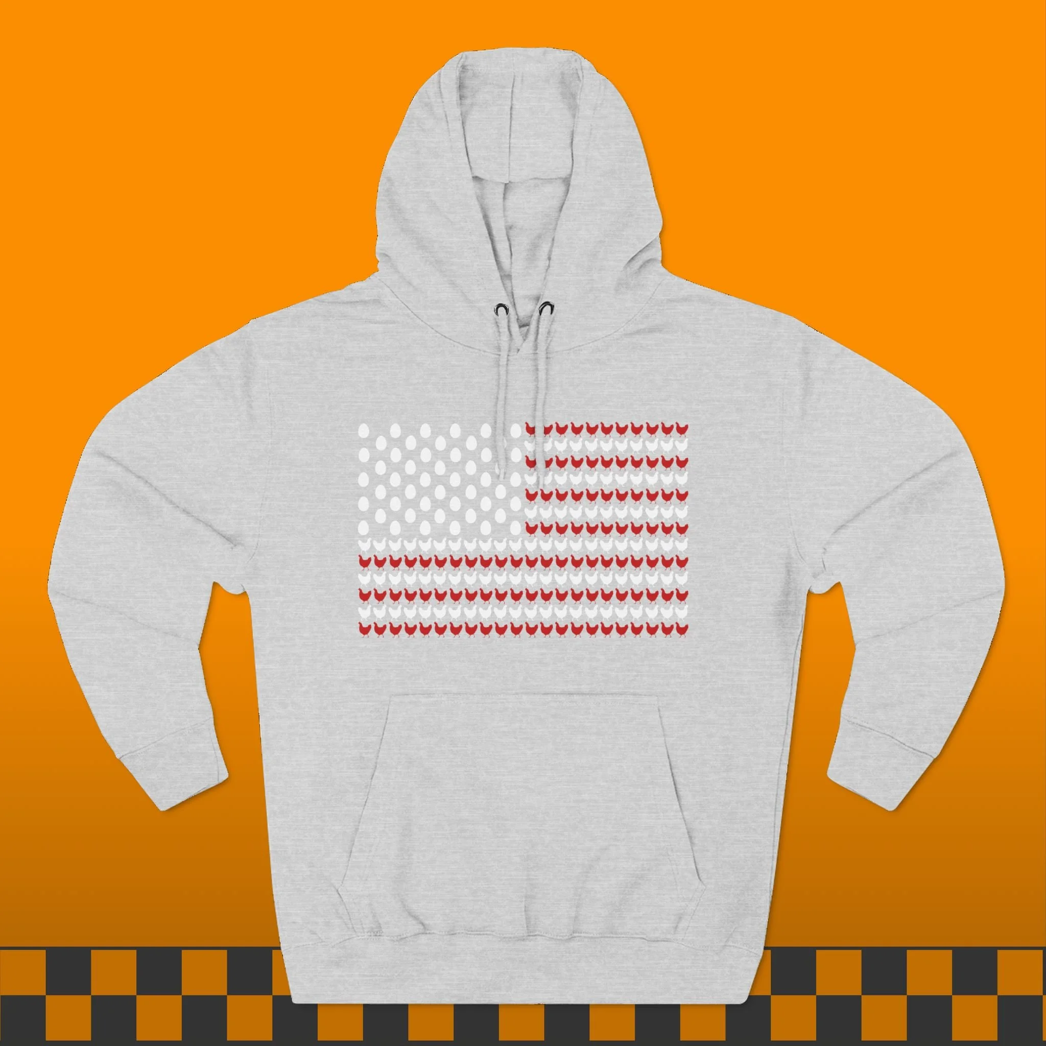 American Flag Chicken Hoodie