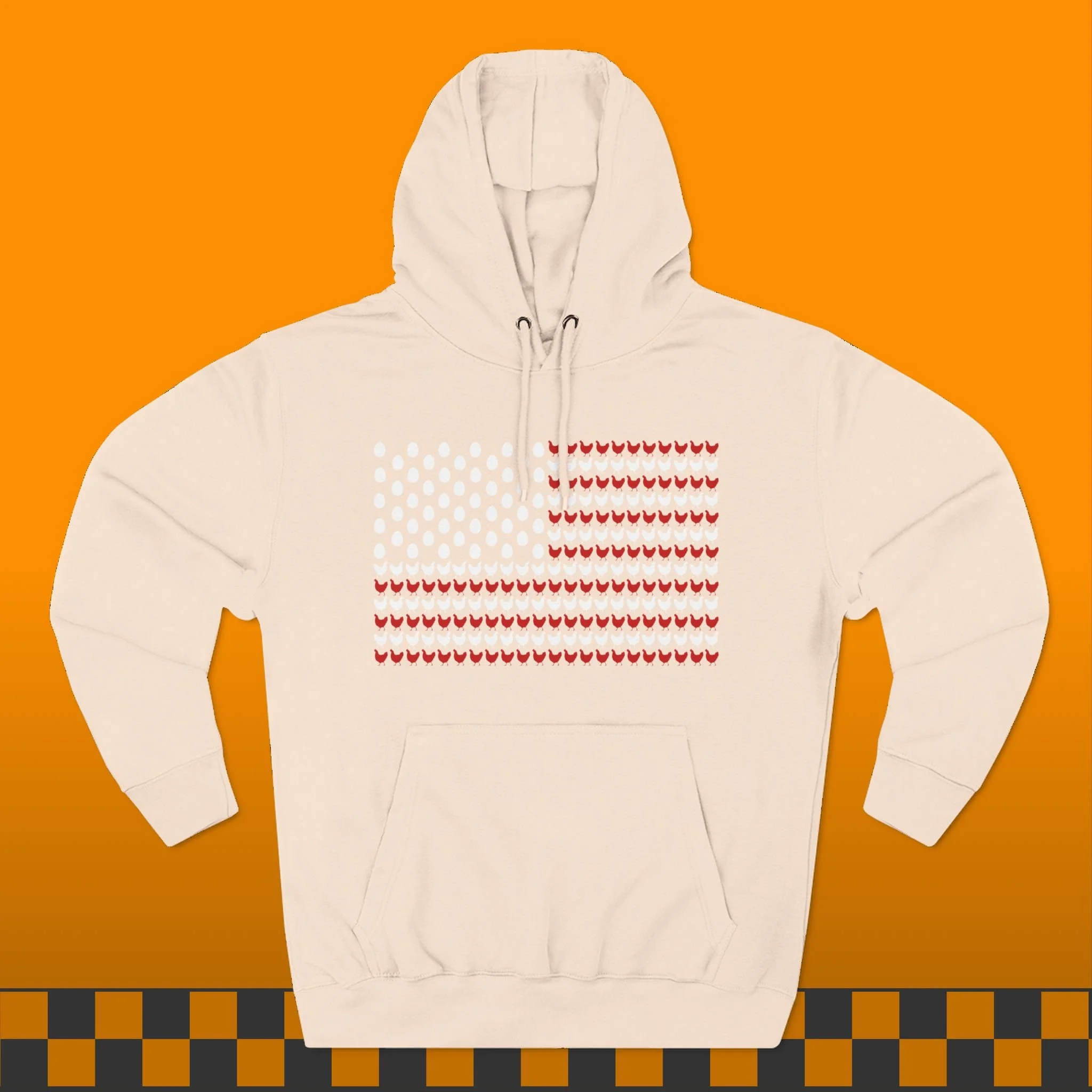American Flag Chicken Hoodie