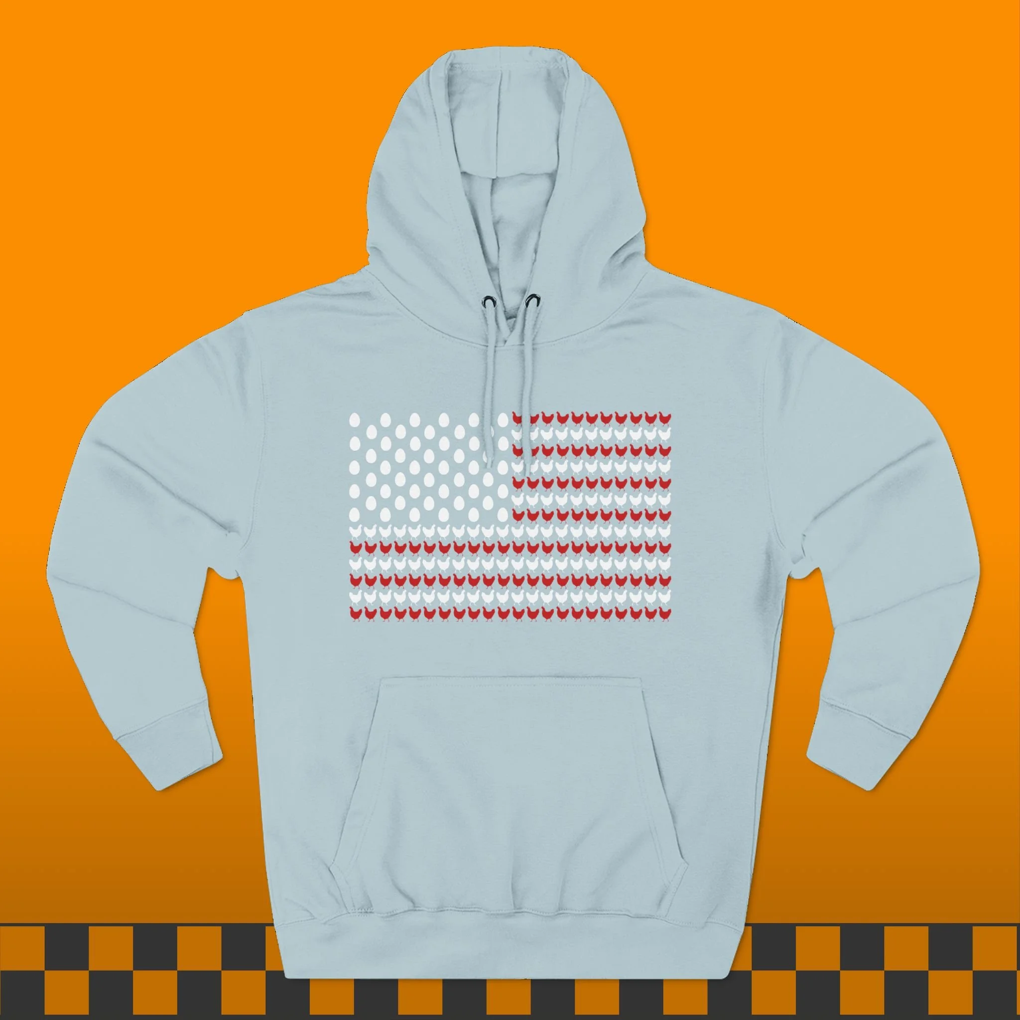 American Flag Chicken Hoodie