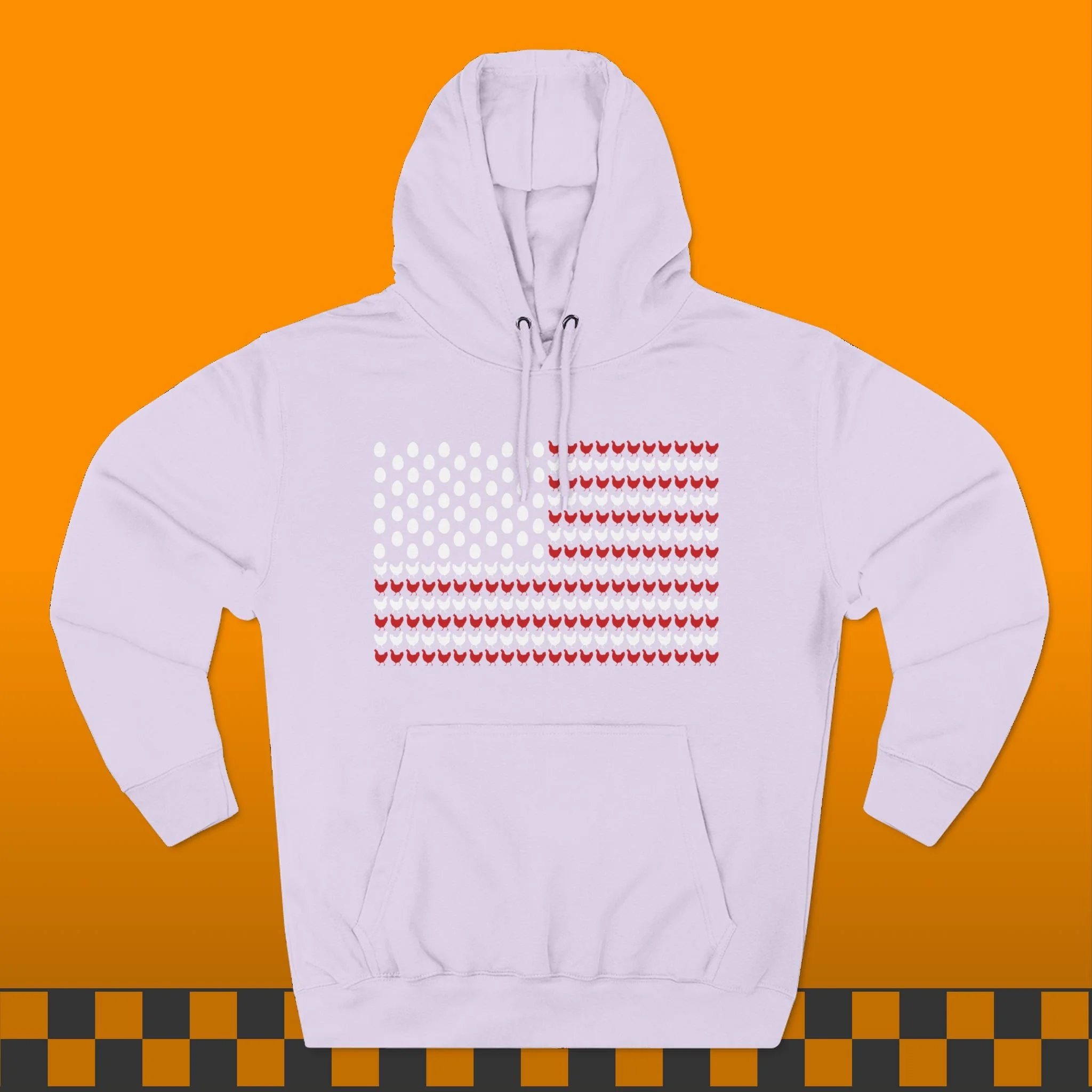 American Flag Chicken Hoodie