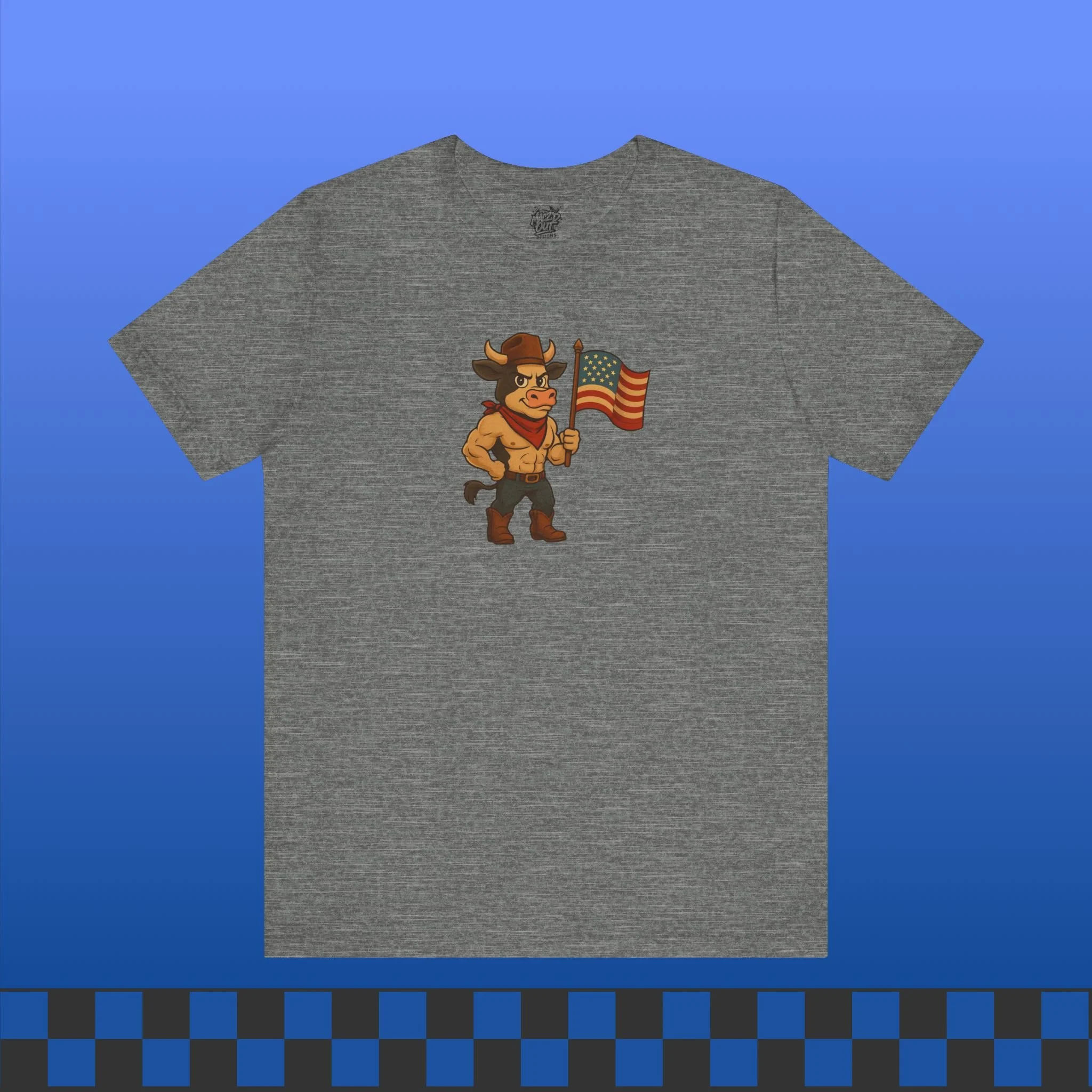 American Muscle Cow T-Shirt