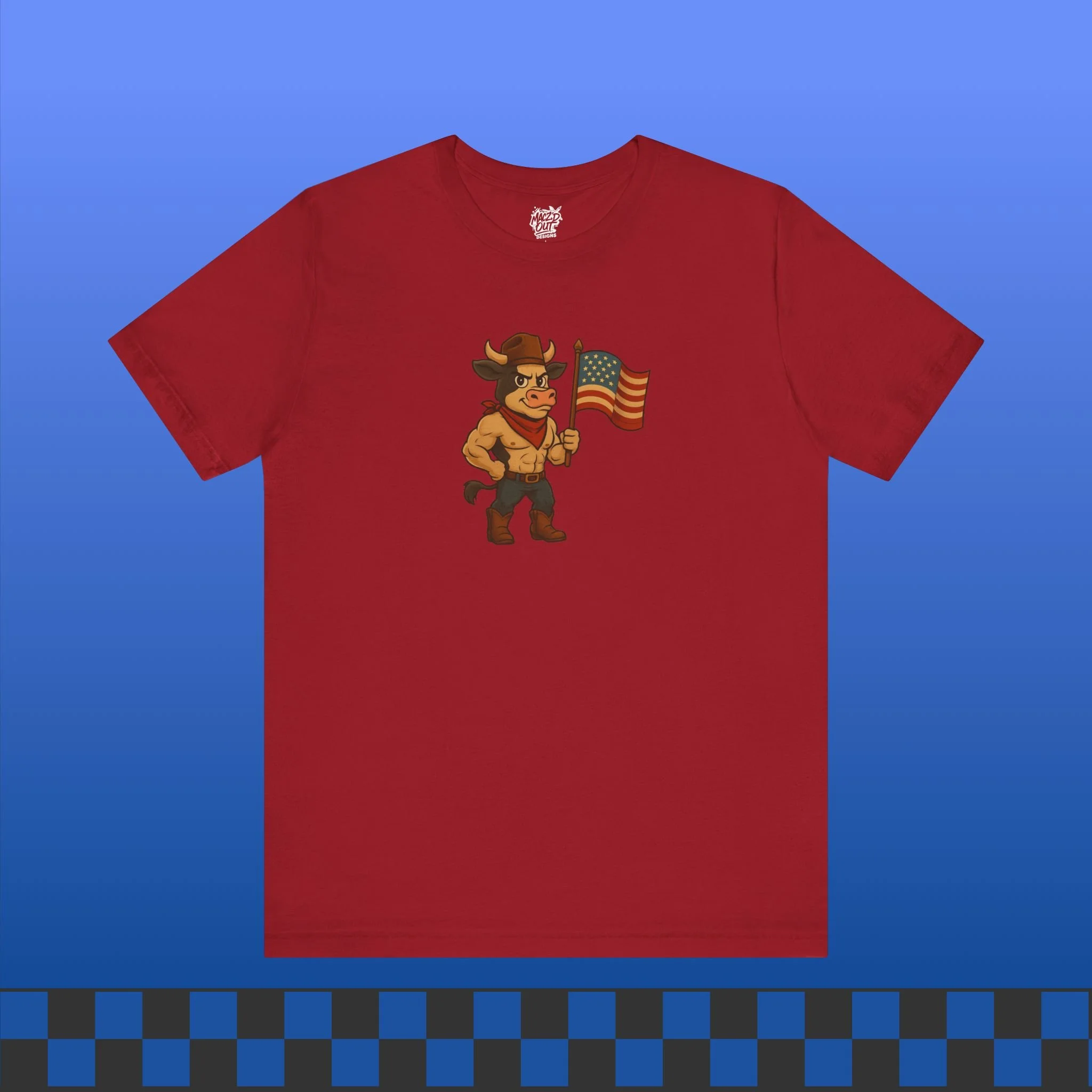 American Muscle Cow T-Shirt