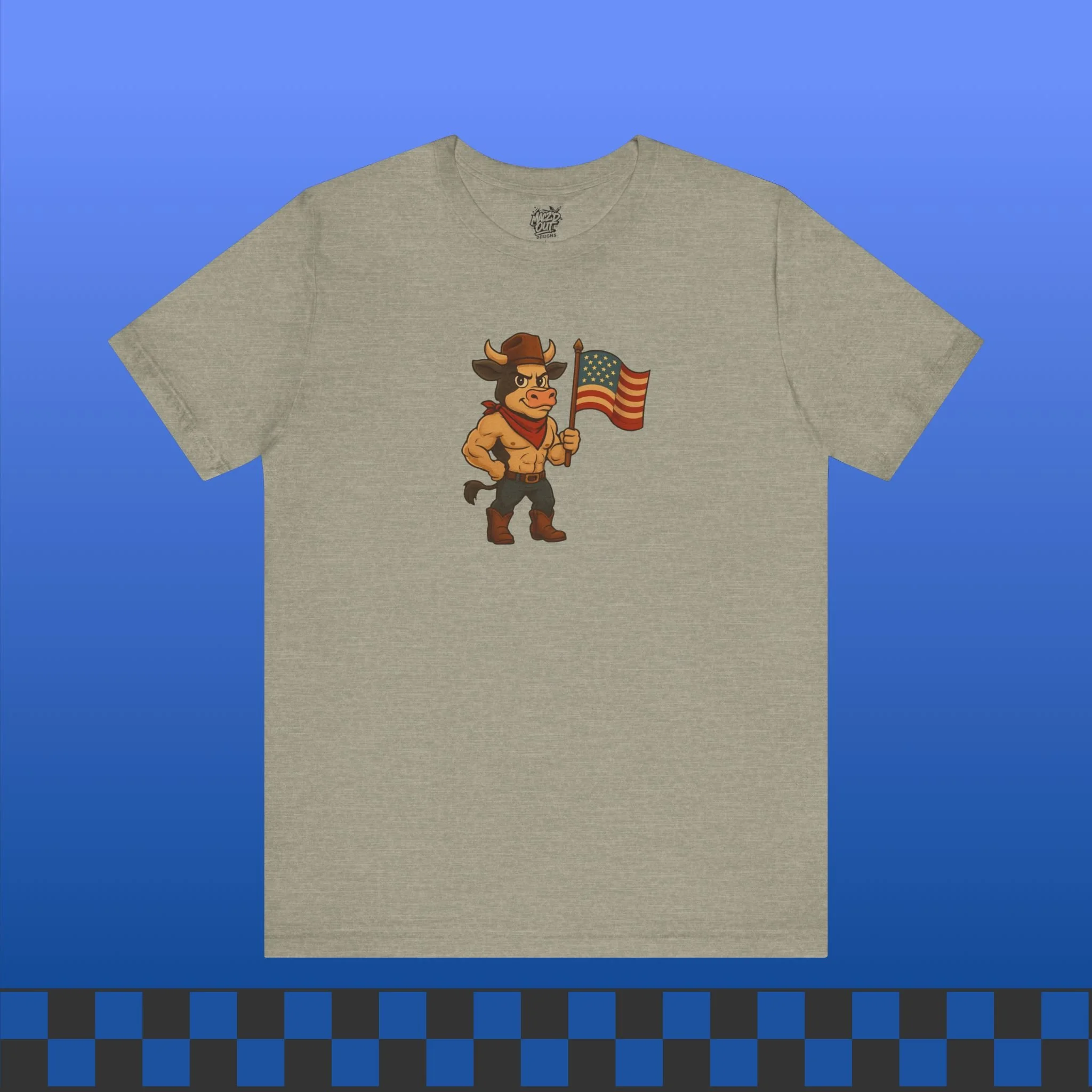 American Muscle Cow T-Shirt