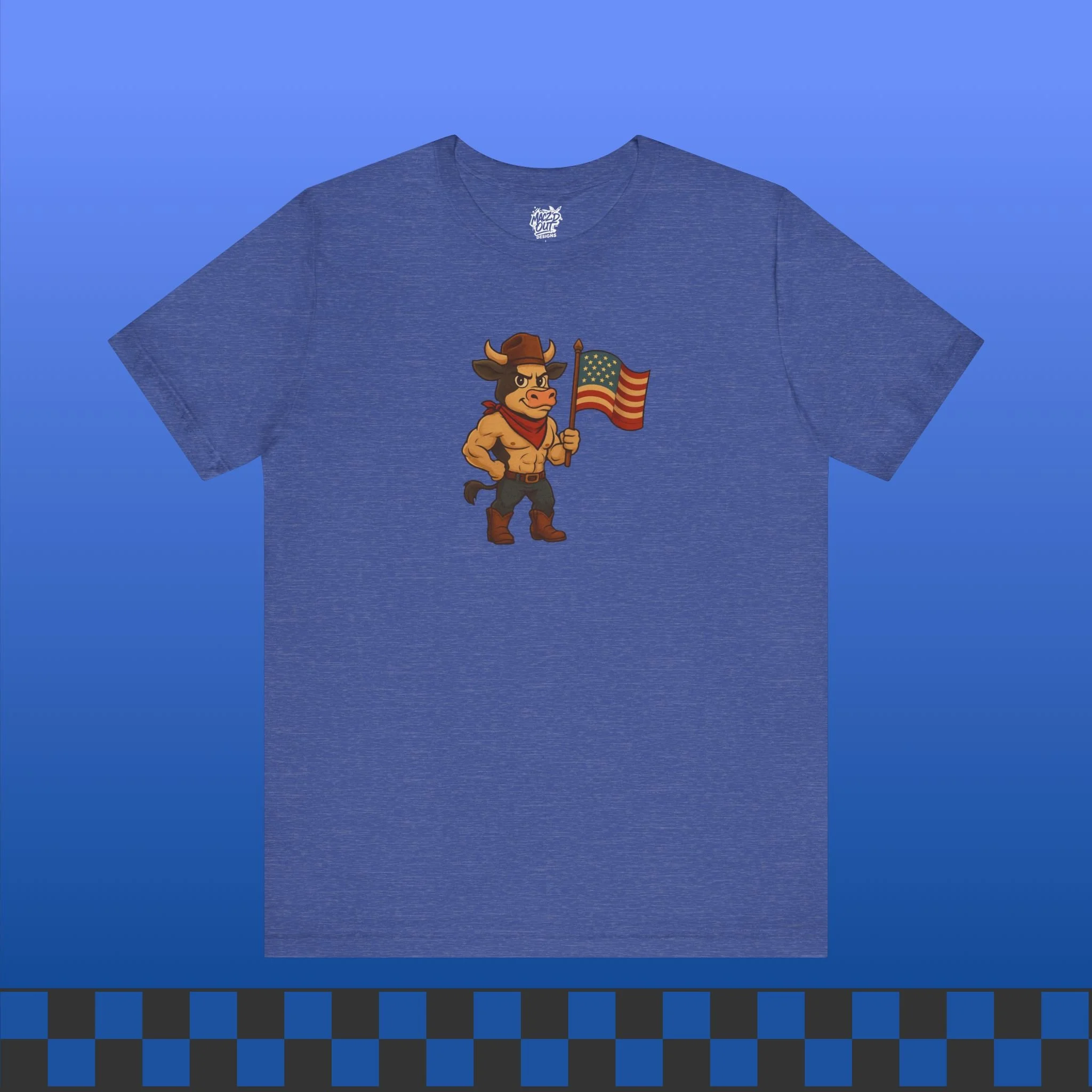 American Muscle Cow T-Shirt