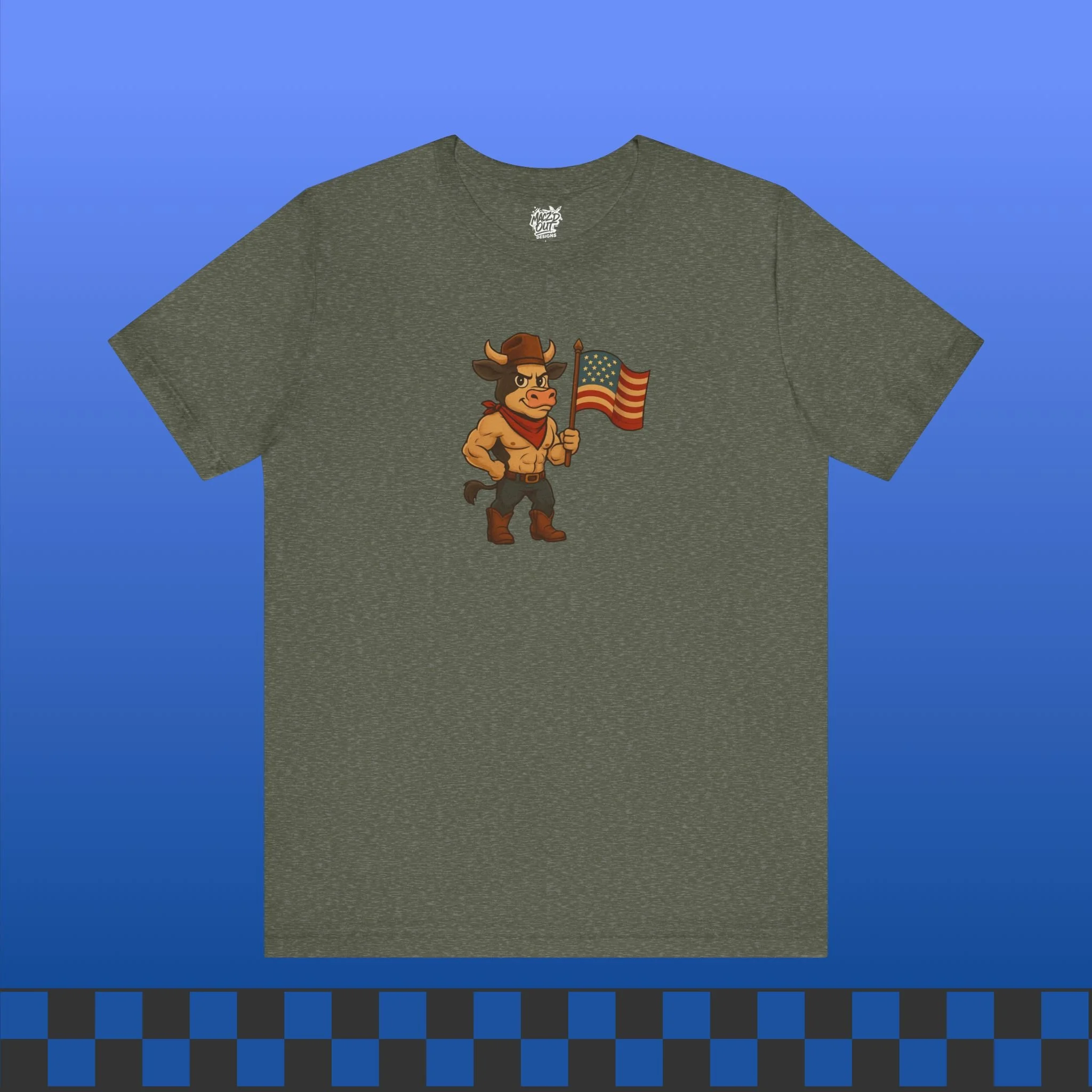 American Muscle Cow T-Shirt