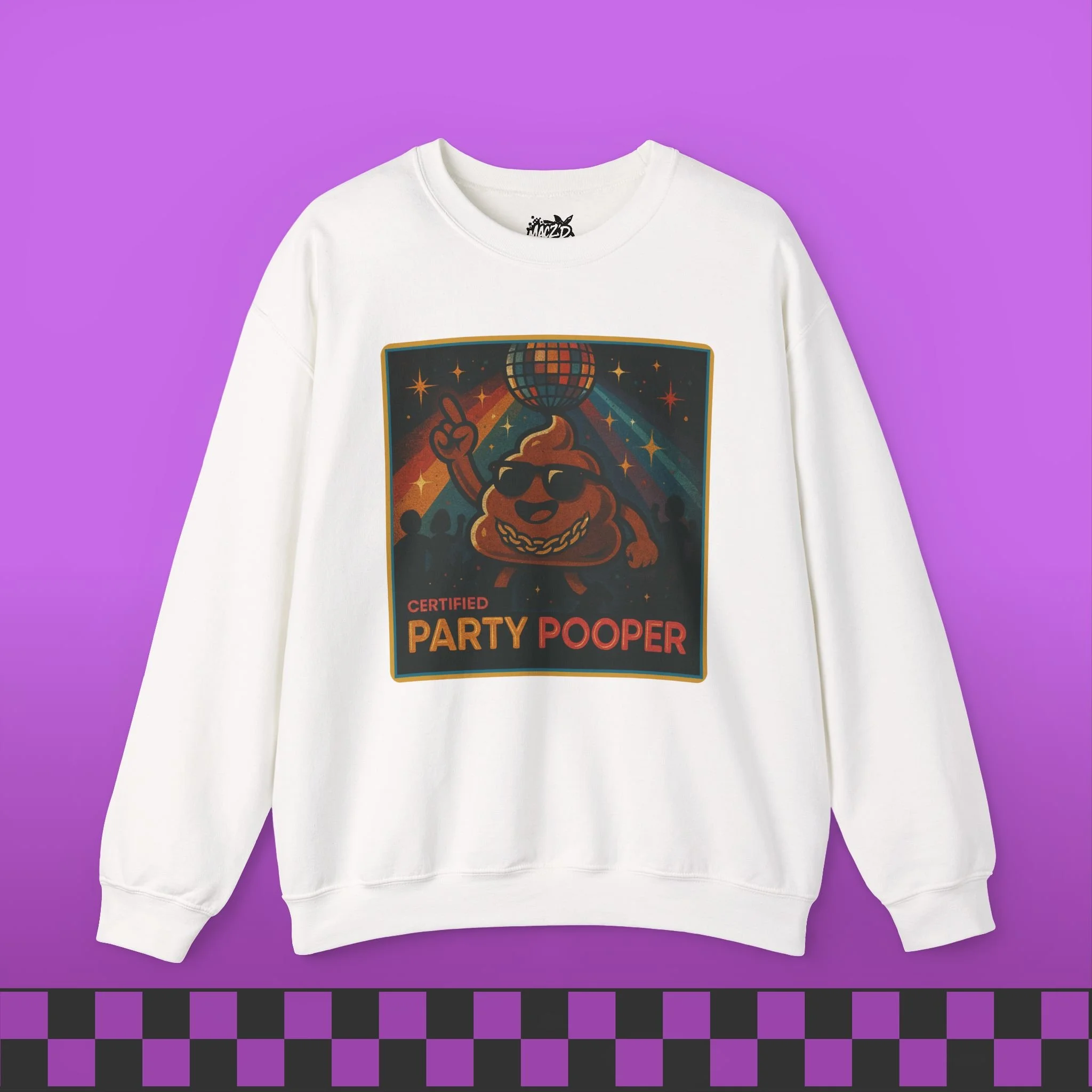 Certified Party Pooper Sweatshirt