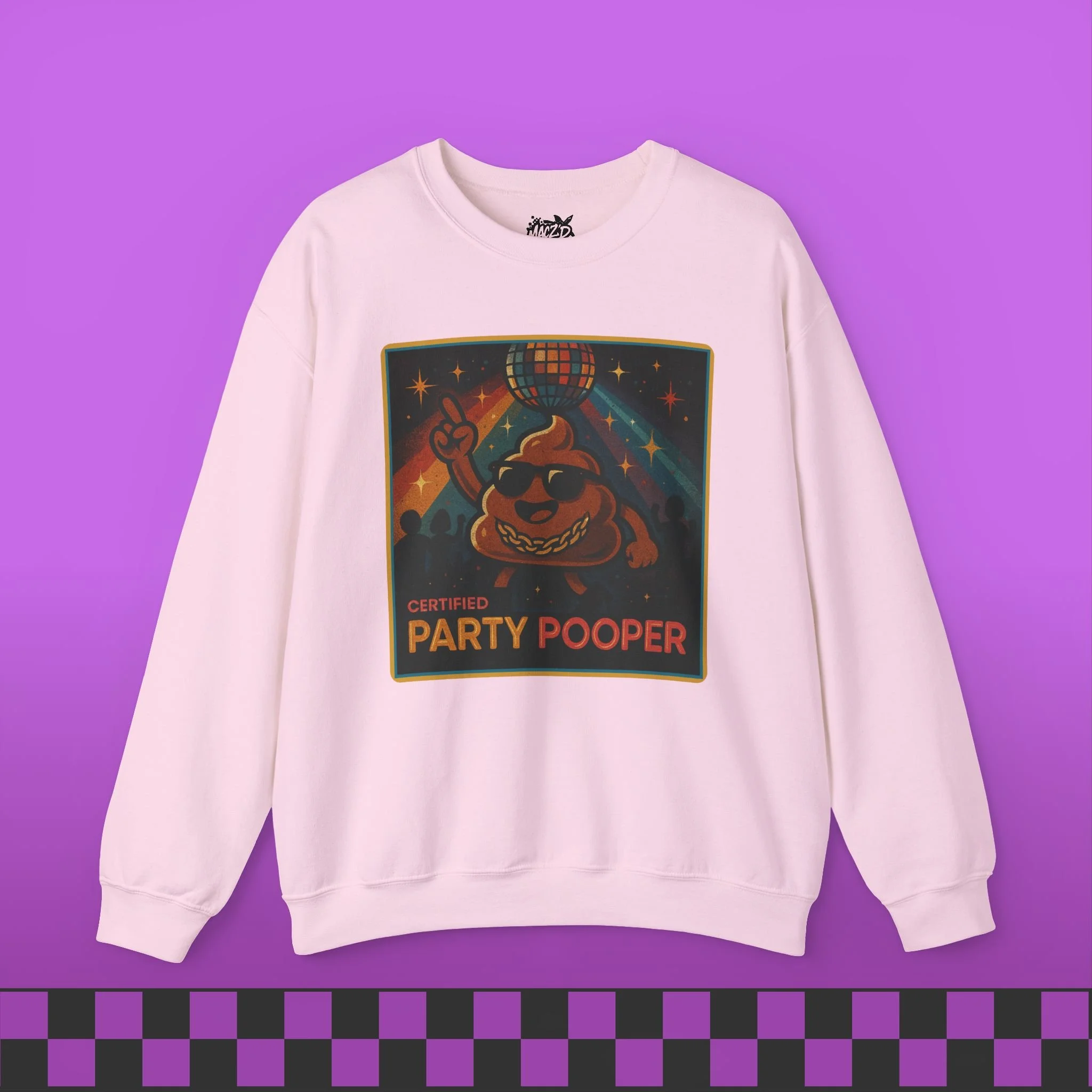 Certified Party Pooper Sweatshirt