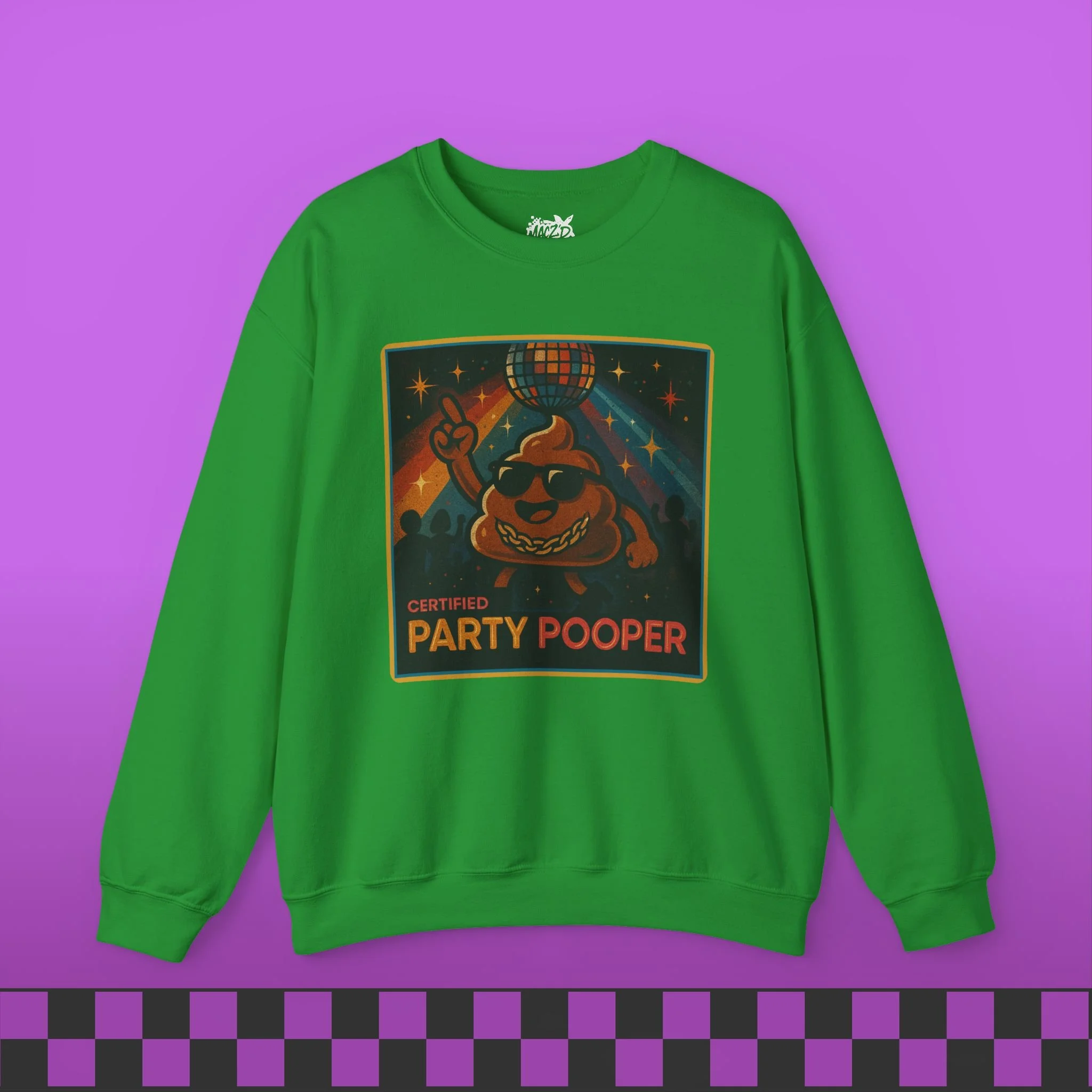 Certified Party Pooper Sweatshirt