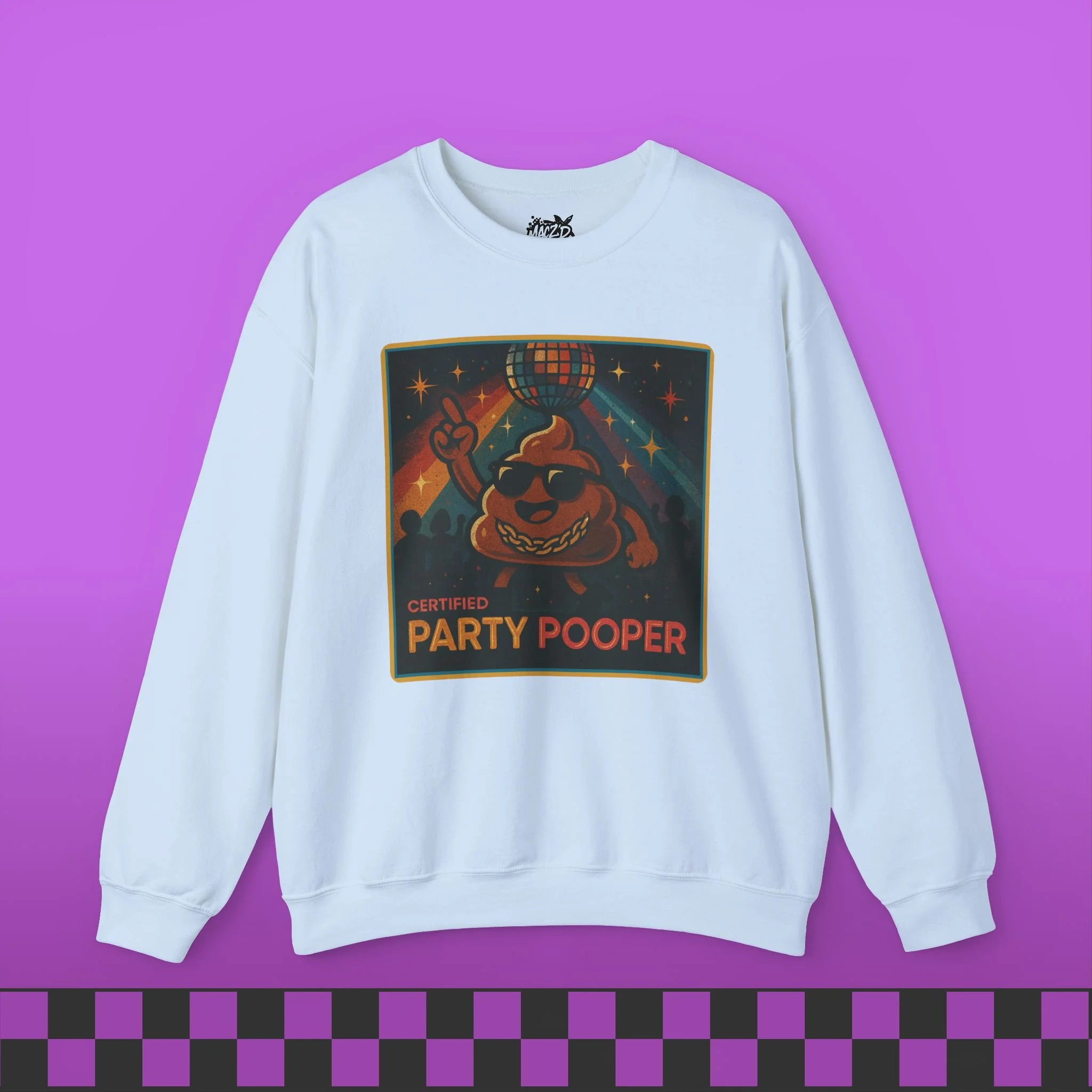 Certified Party Pooper Sweatshirt