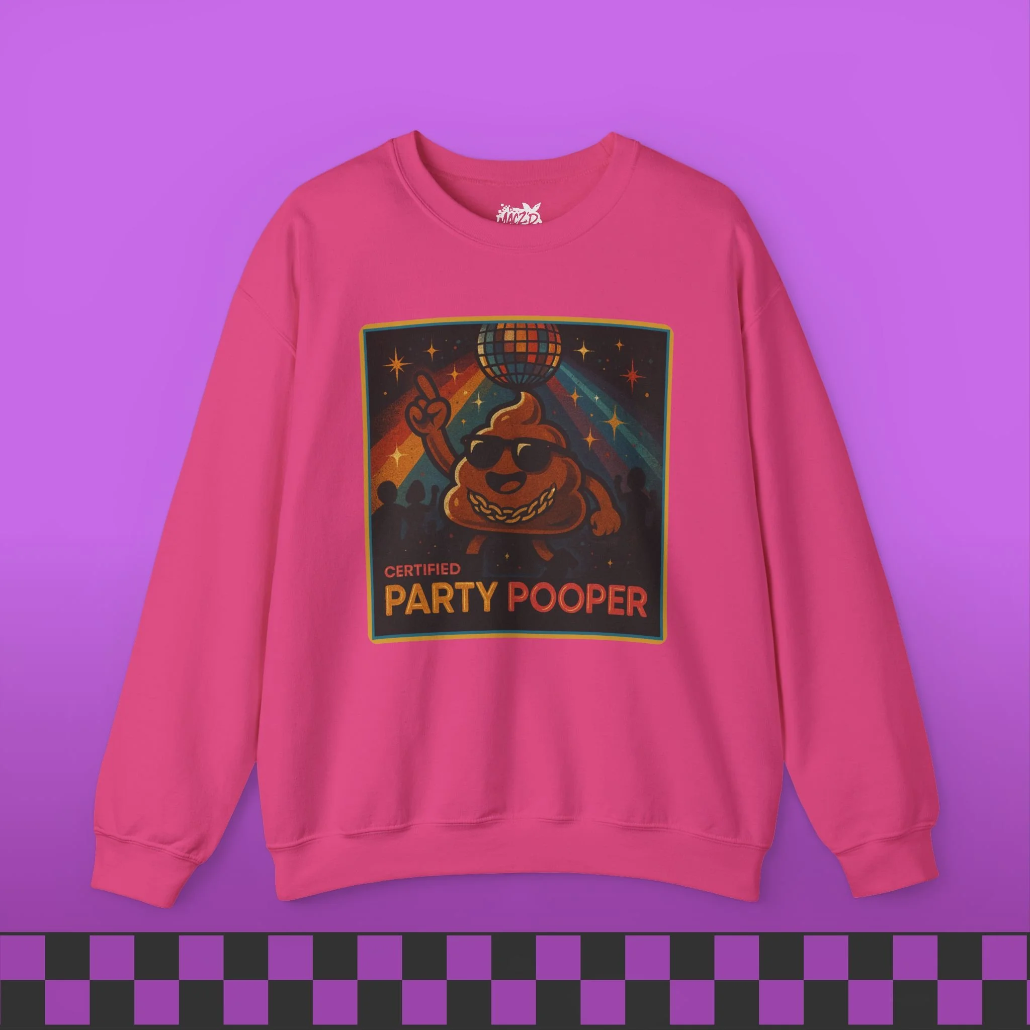 Certified Party Pooper Sweatshirt