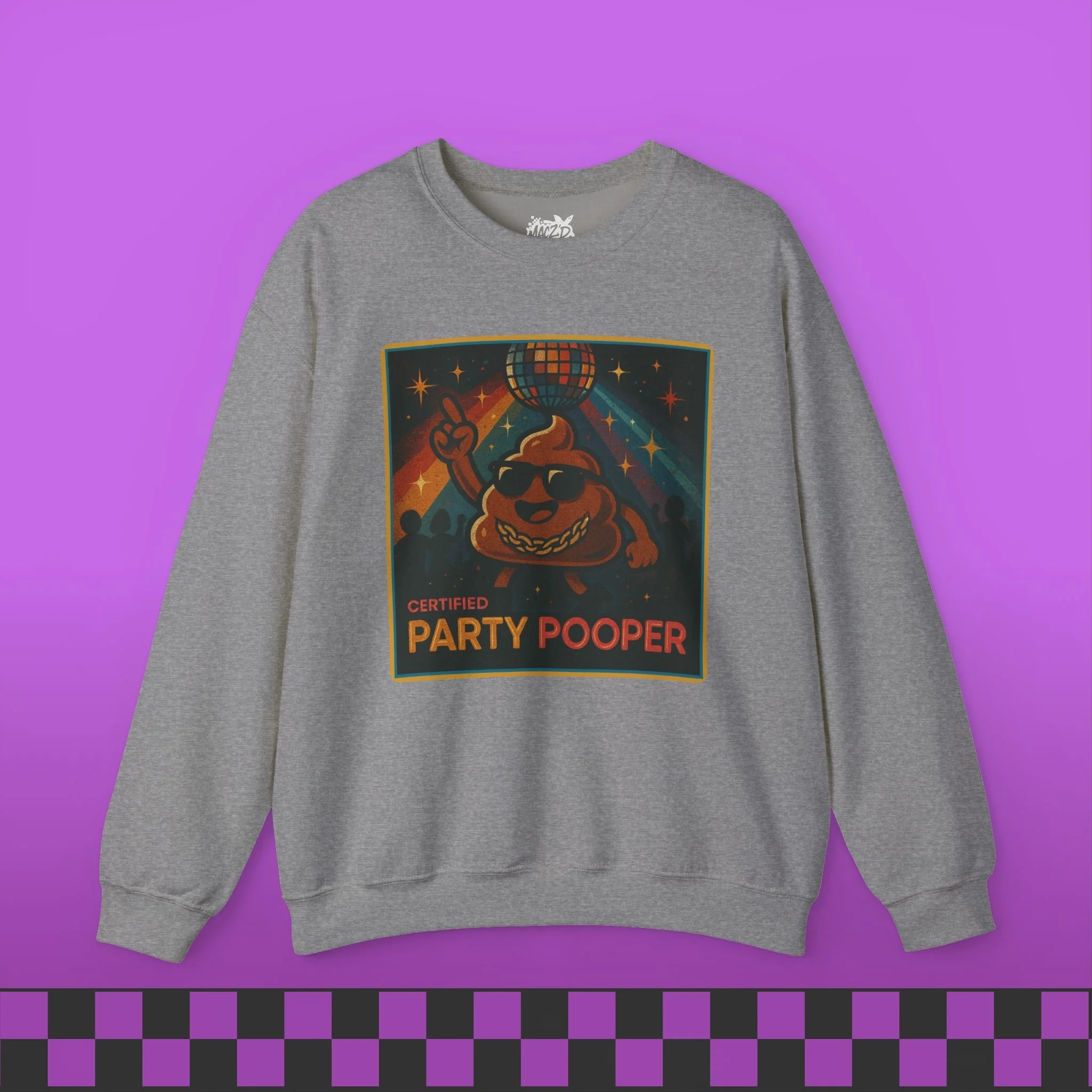 Certified Party Pooper Sweatshirt