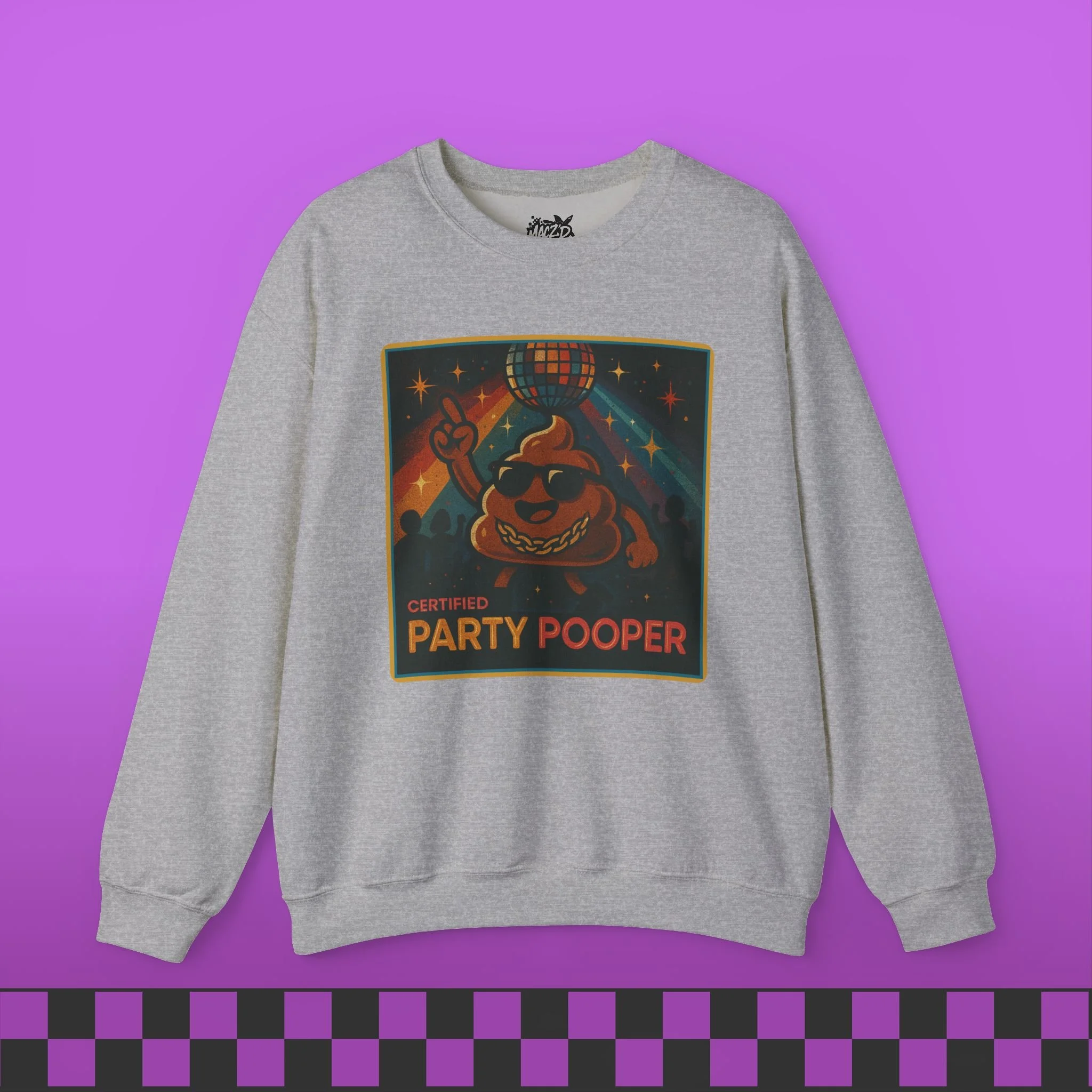 Certified Party Pooper Sweatshirt
