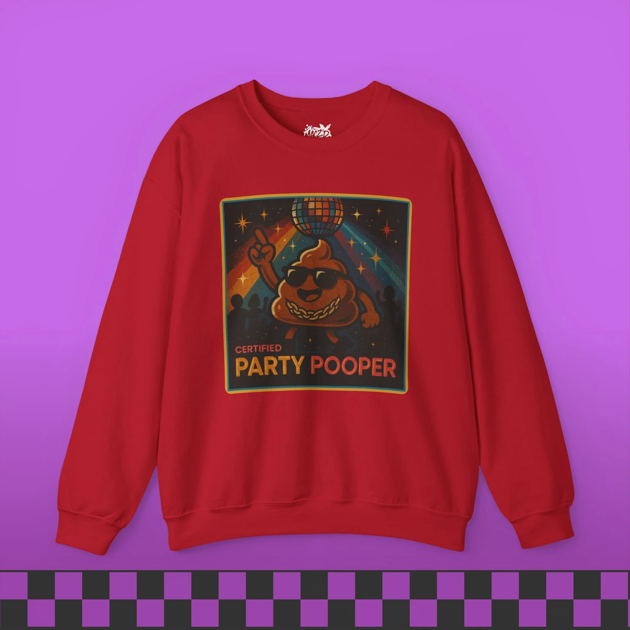 Certified Party Pooper Sweatshirt