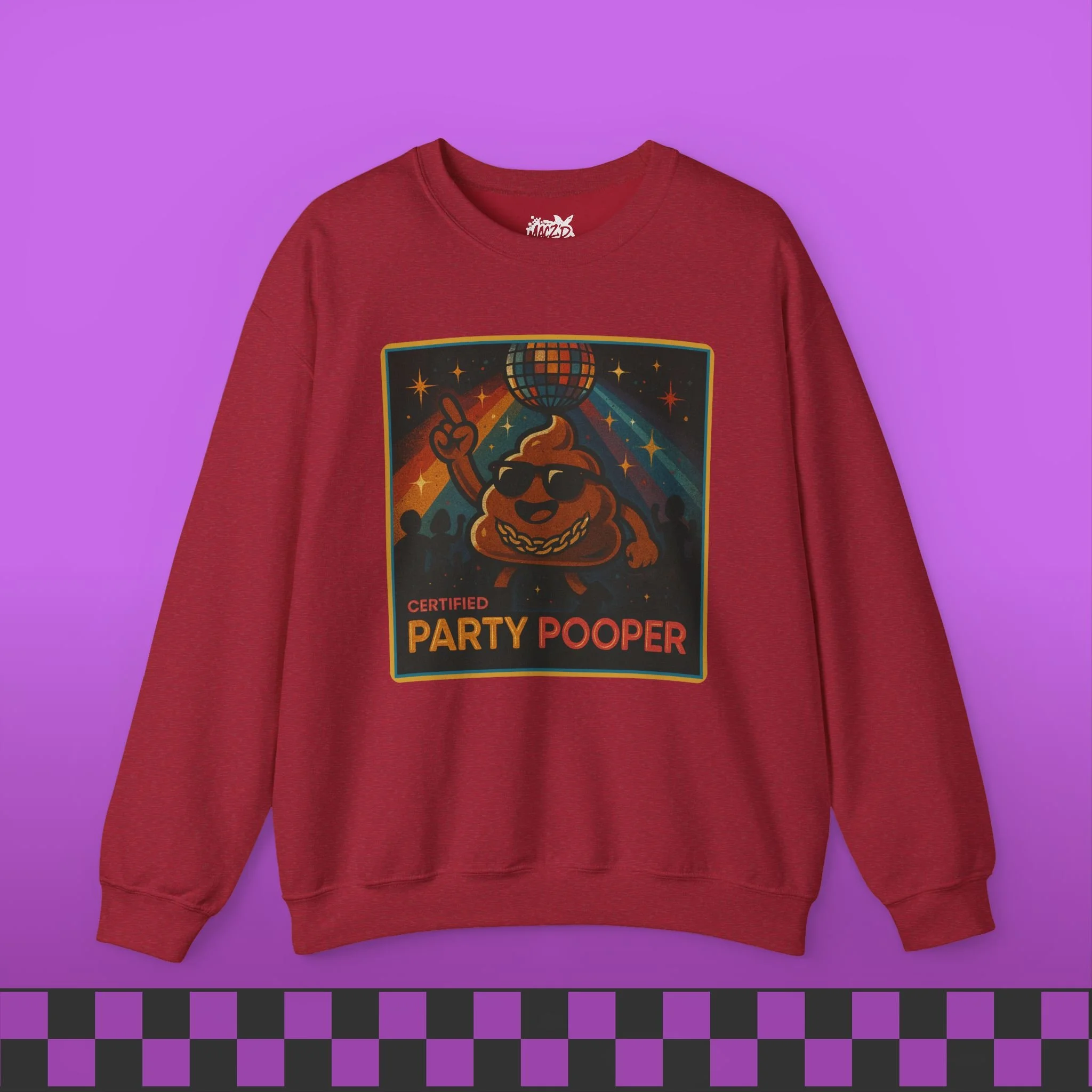 Certified Party Pooper Sweatshirt