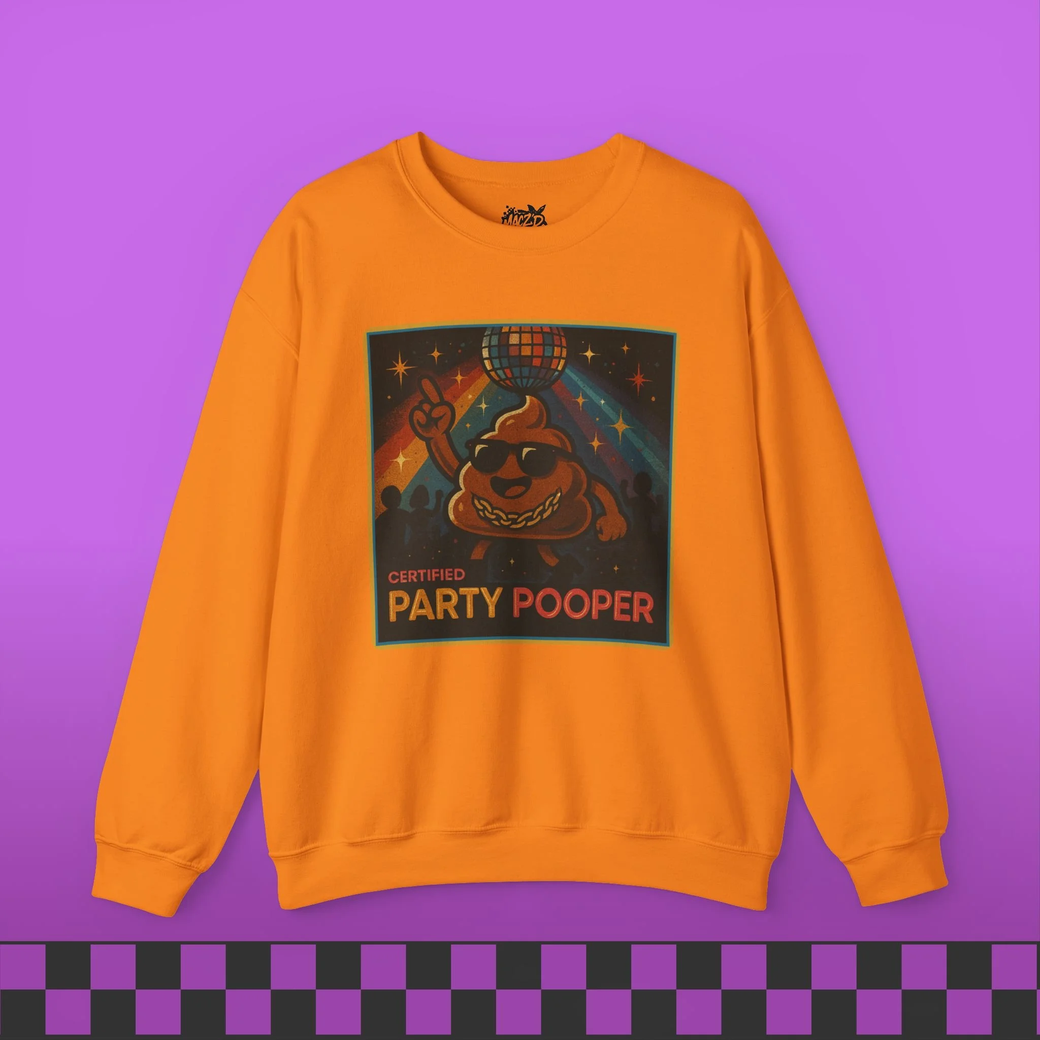 Certified Party Pooper Sweatshirt