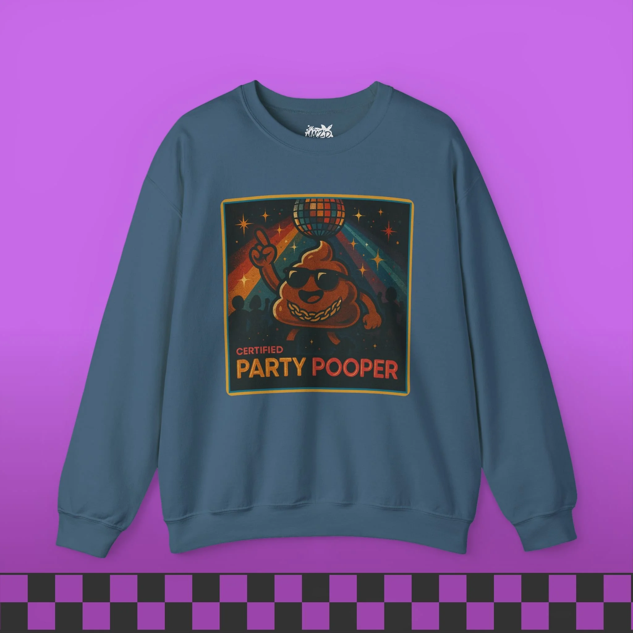 Certified Party Pooper Sweatshirt