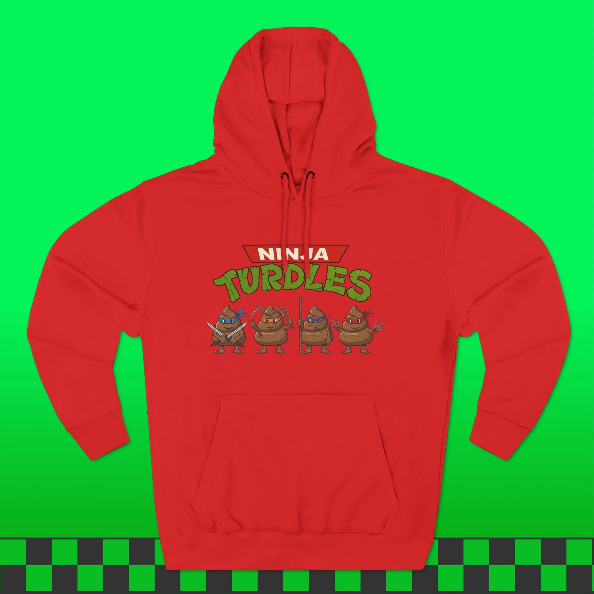 Ninja Turdles Hoodie