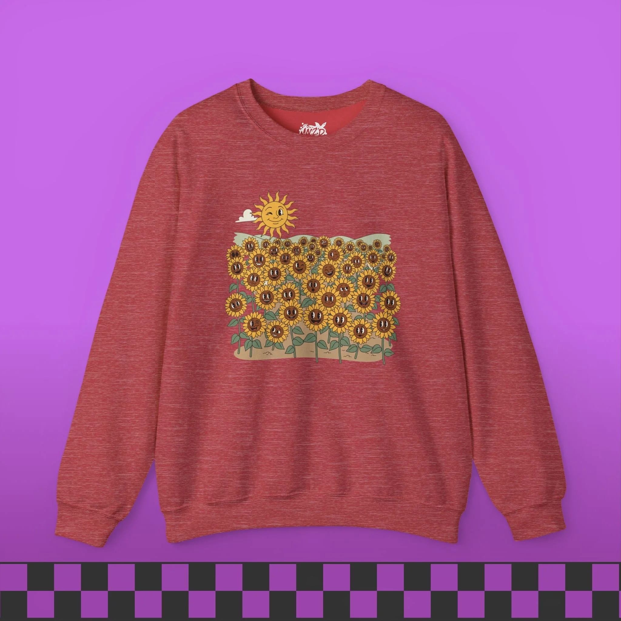 Sunflower Field Sweatshirt -RH