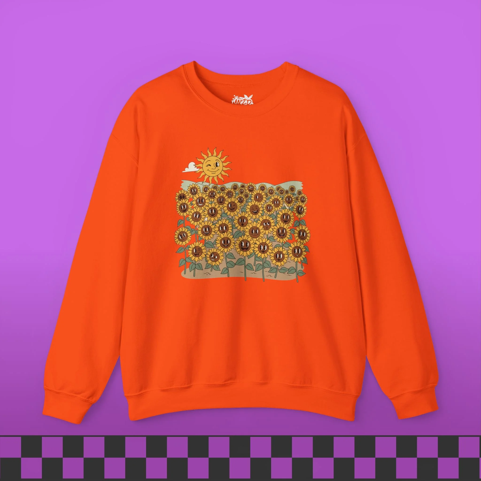 Sunflower Field Sweatshirt -RH