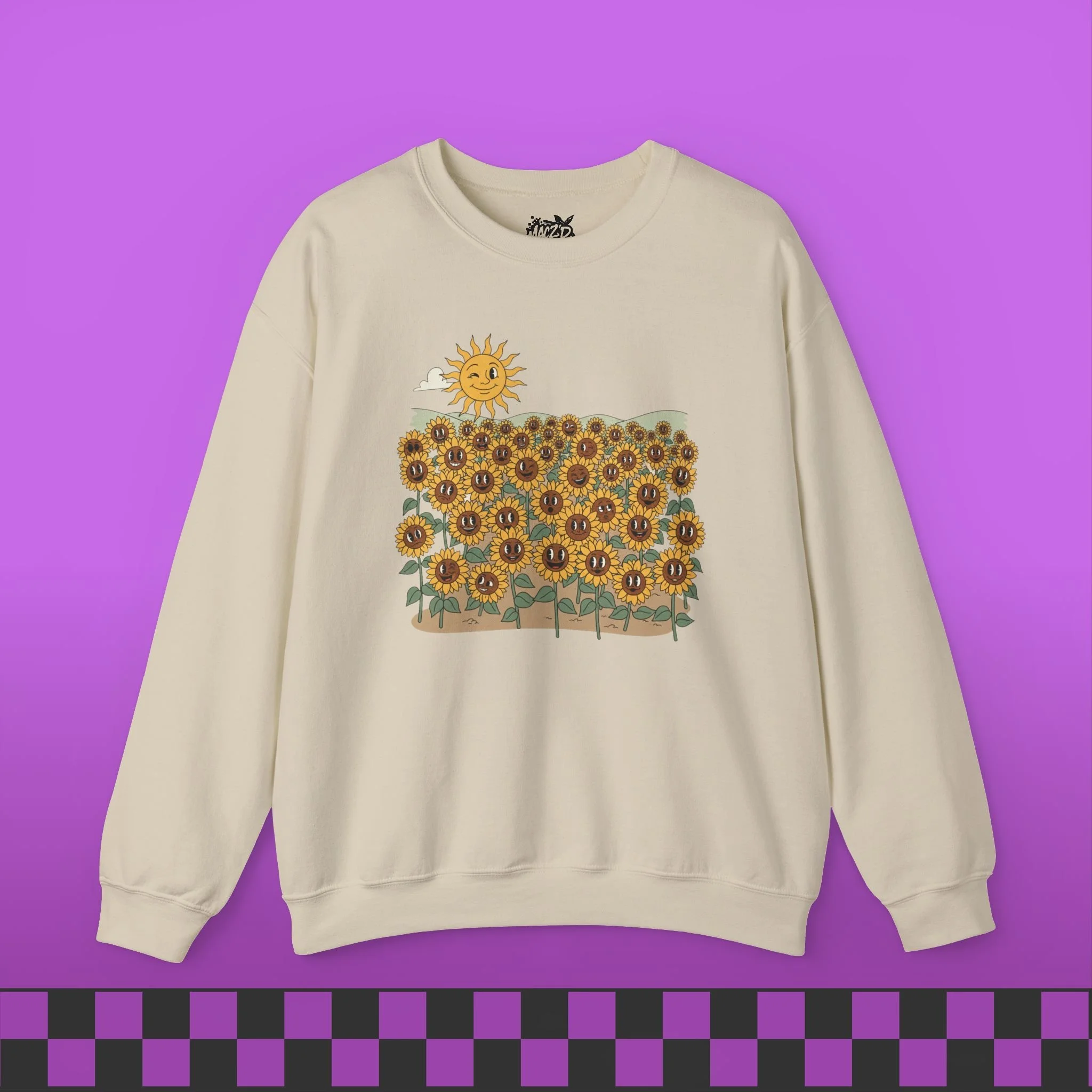 Sunflower Field Sweatshirt -RH