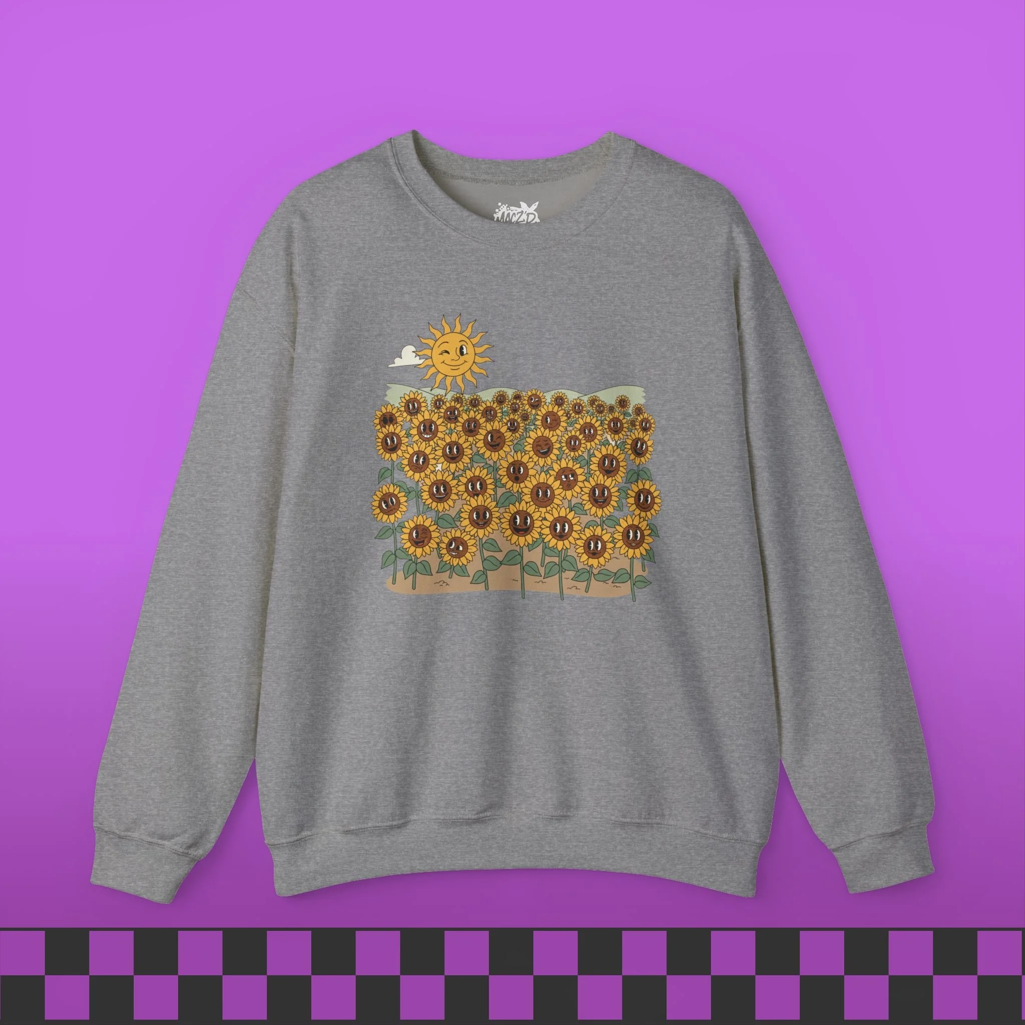 Sunflower Field Sweatshirt -RH