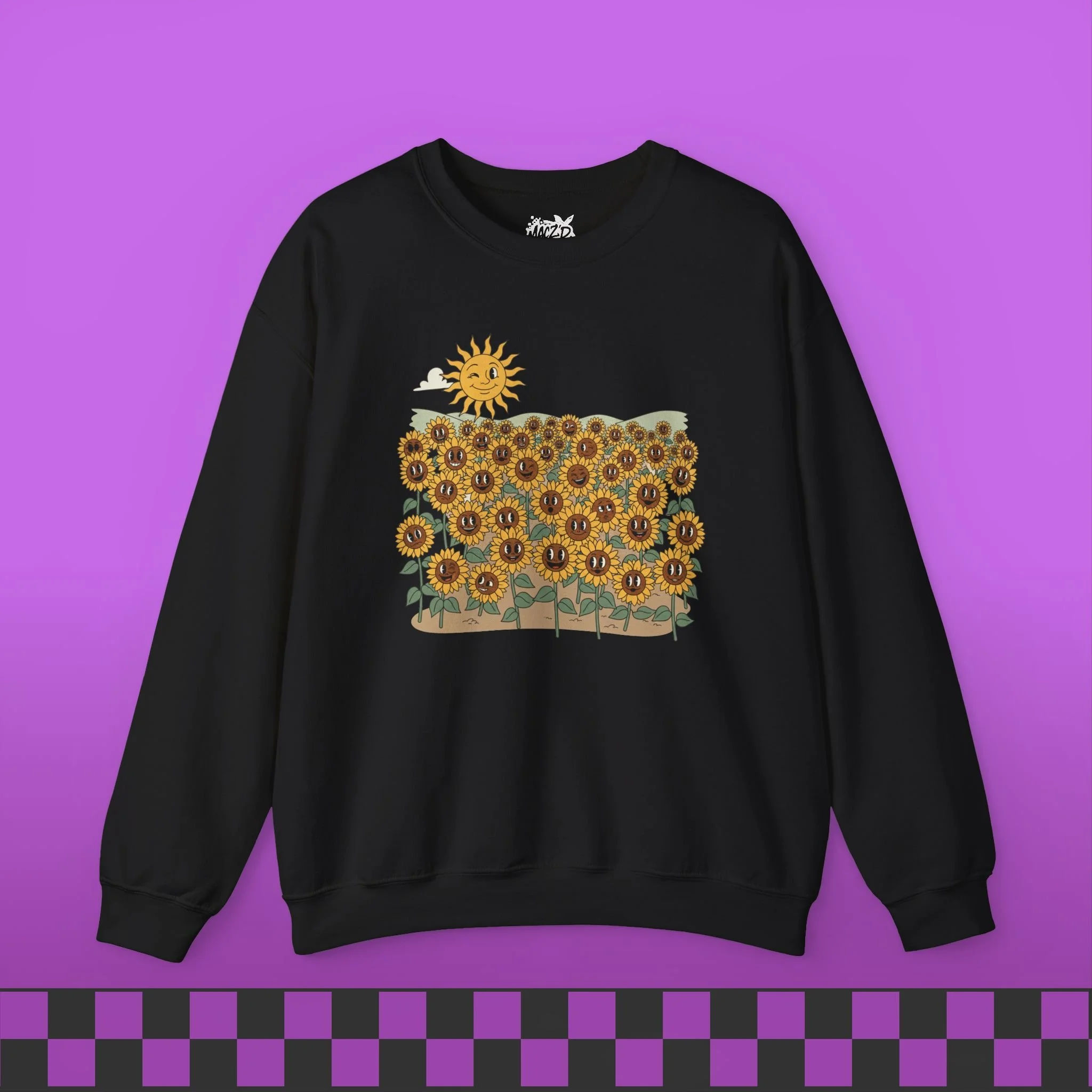 Sunflower Field Sweatshirt -RH
