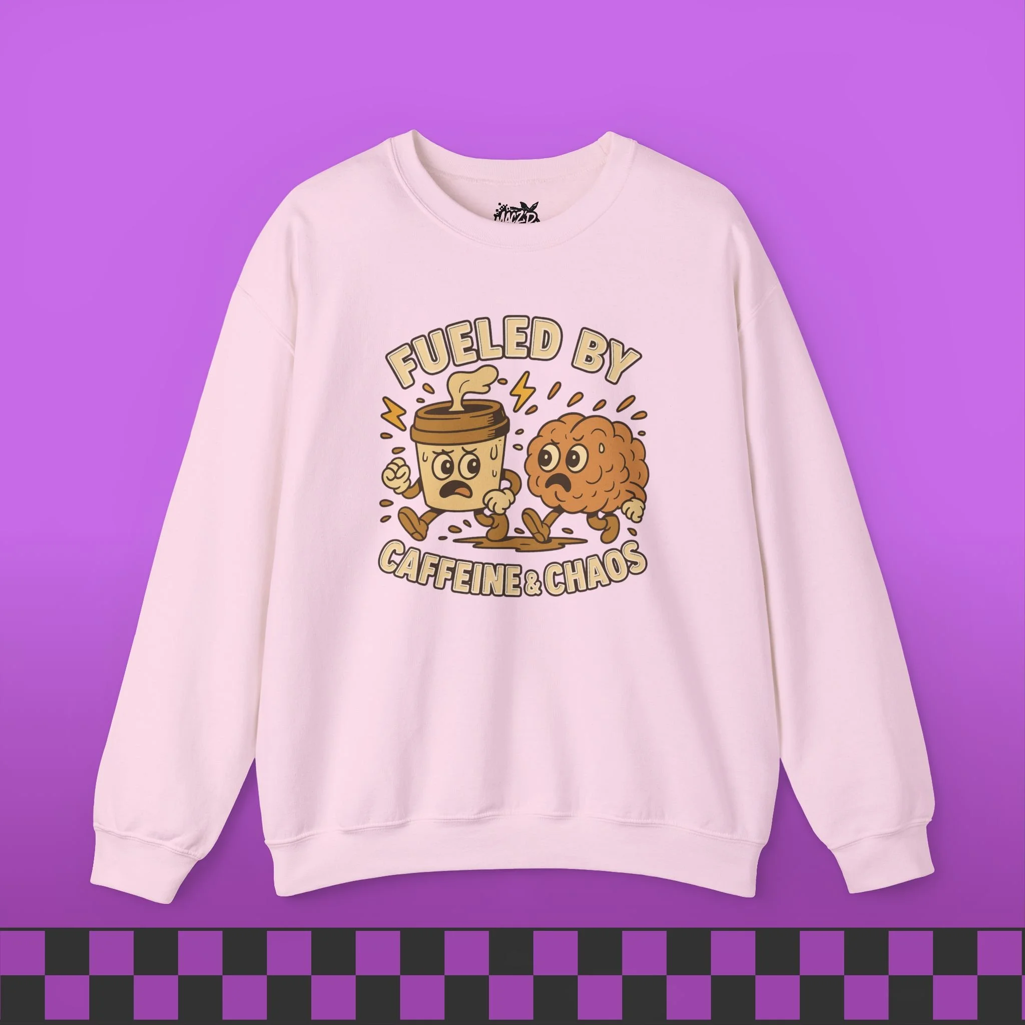 Fueled by Caffeine & Chaos Sweatshirt