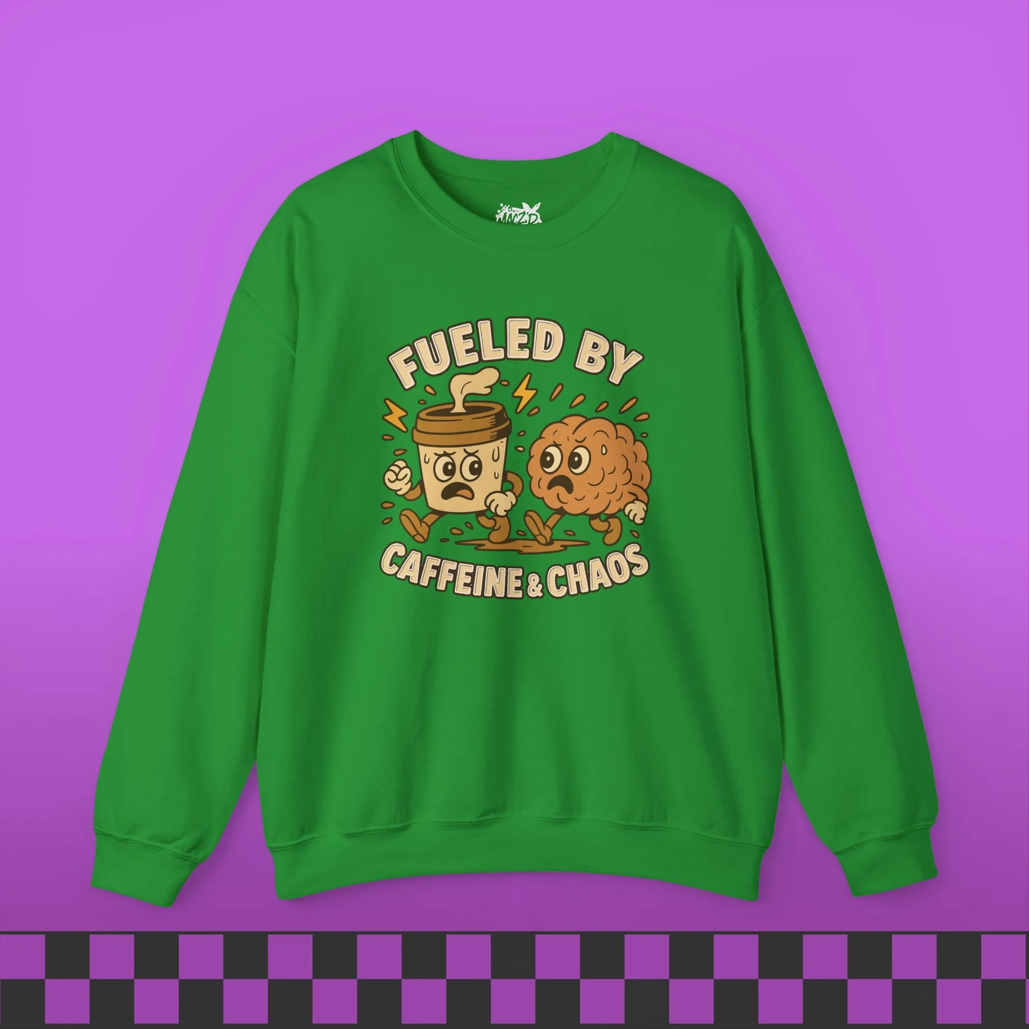 Fueled by Caffeine & Chaos Sweatshirt