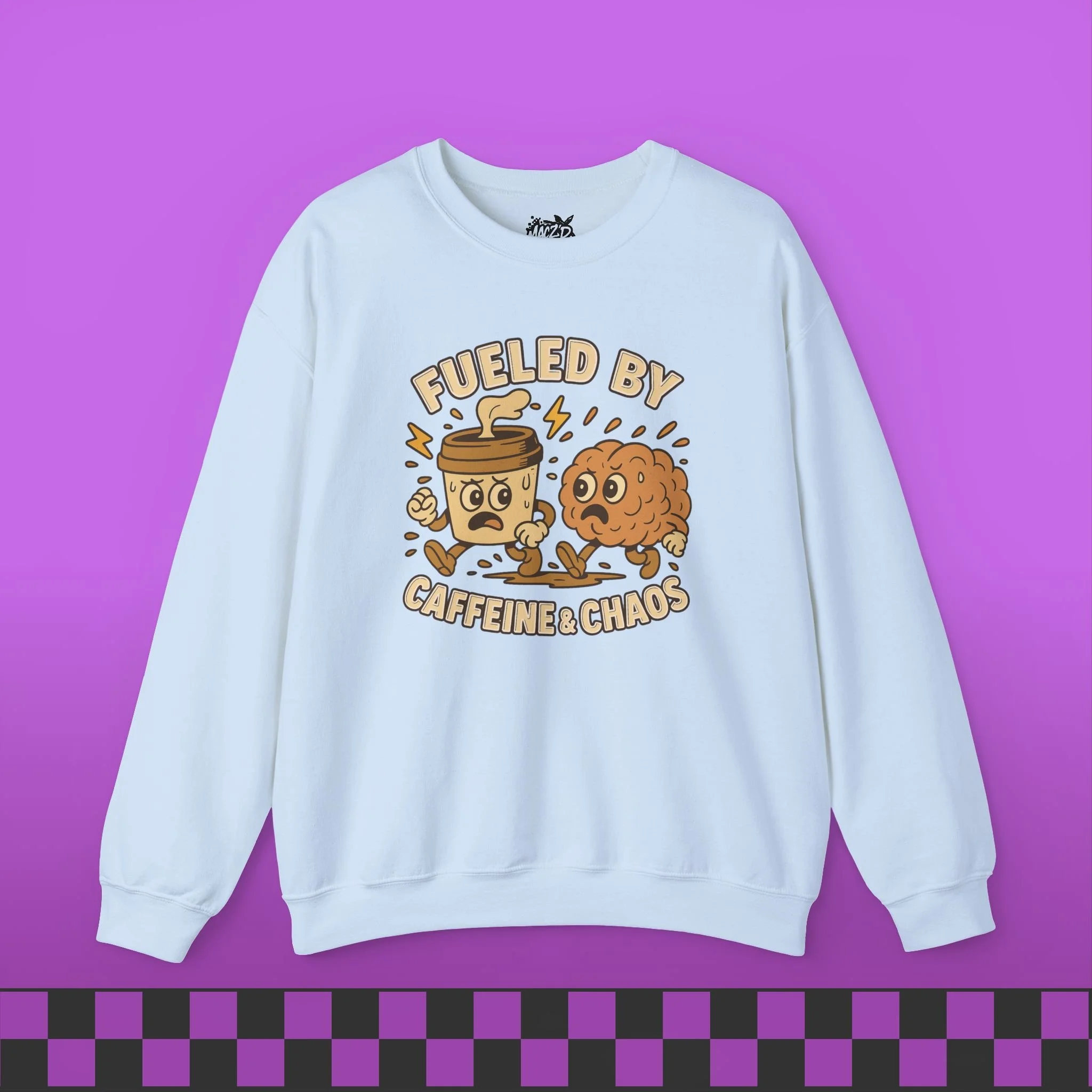 Fueled by Caffeine & Chaos Sweatshirt
