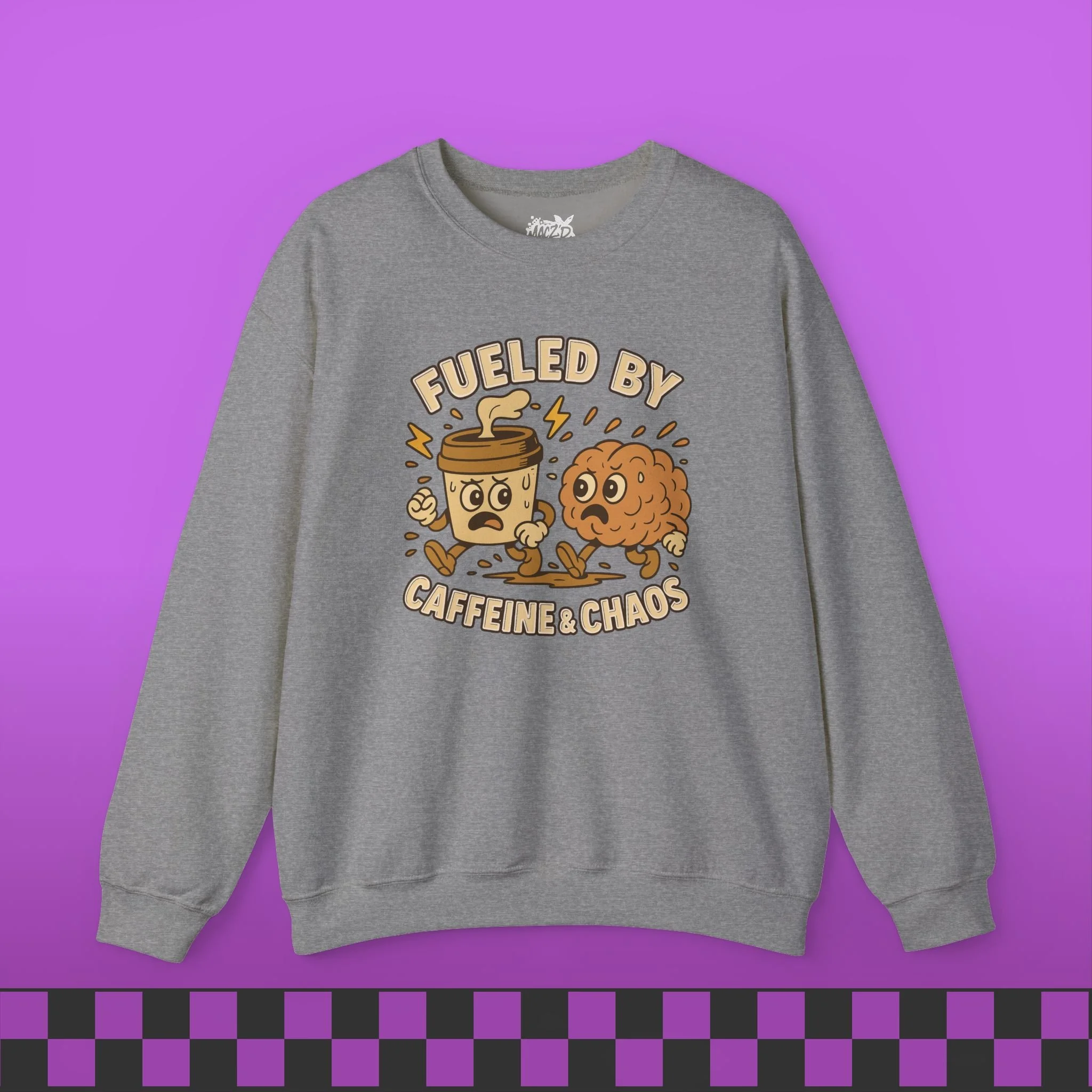 Fueled by Caffeine & Chaos Sweatshirt