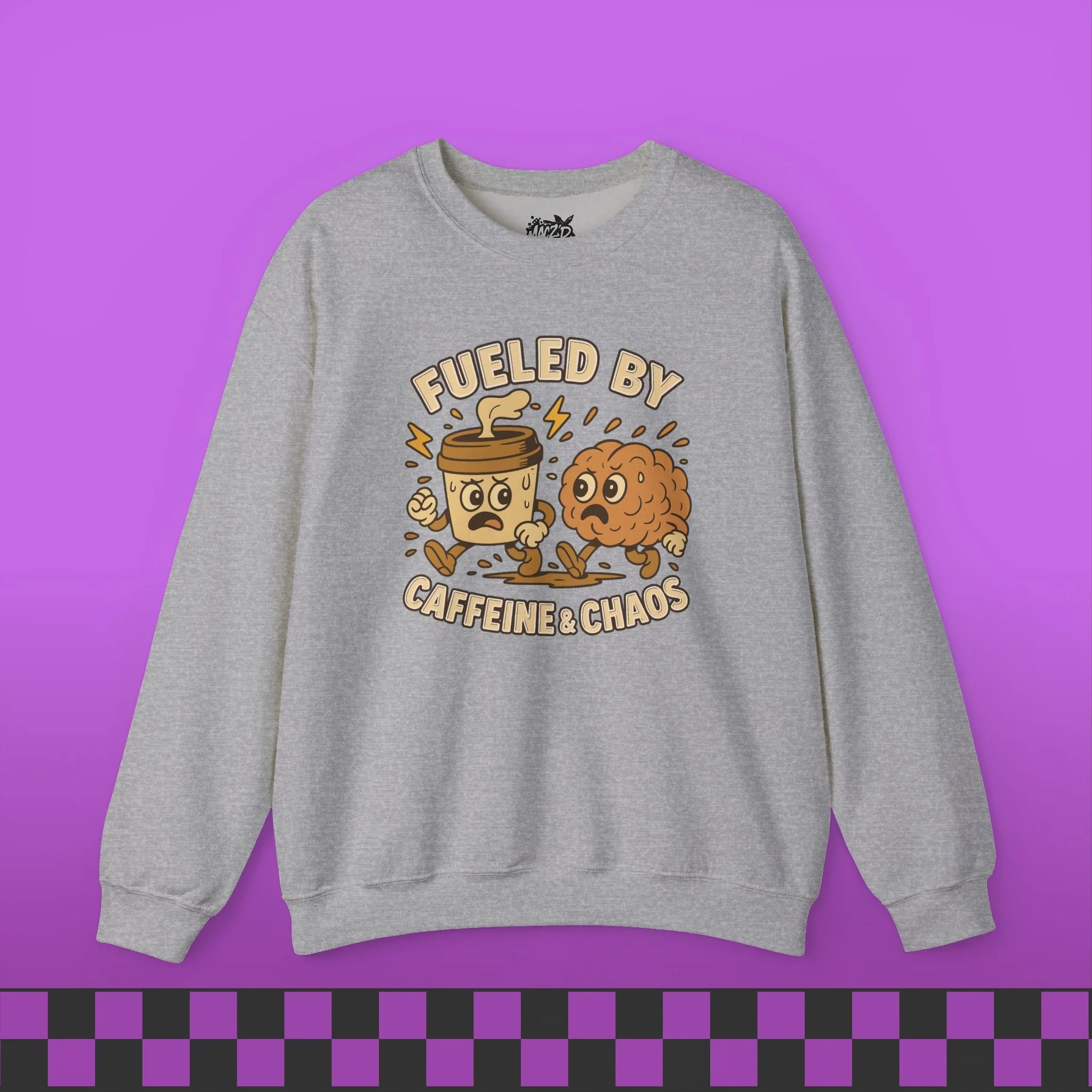 Fueled by Caffeine & Chaos Sweatshirt
