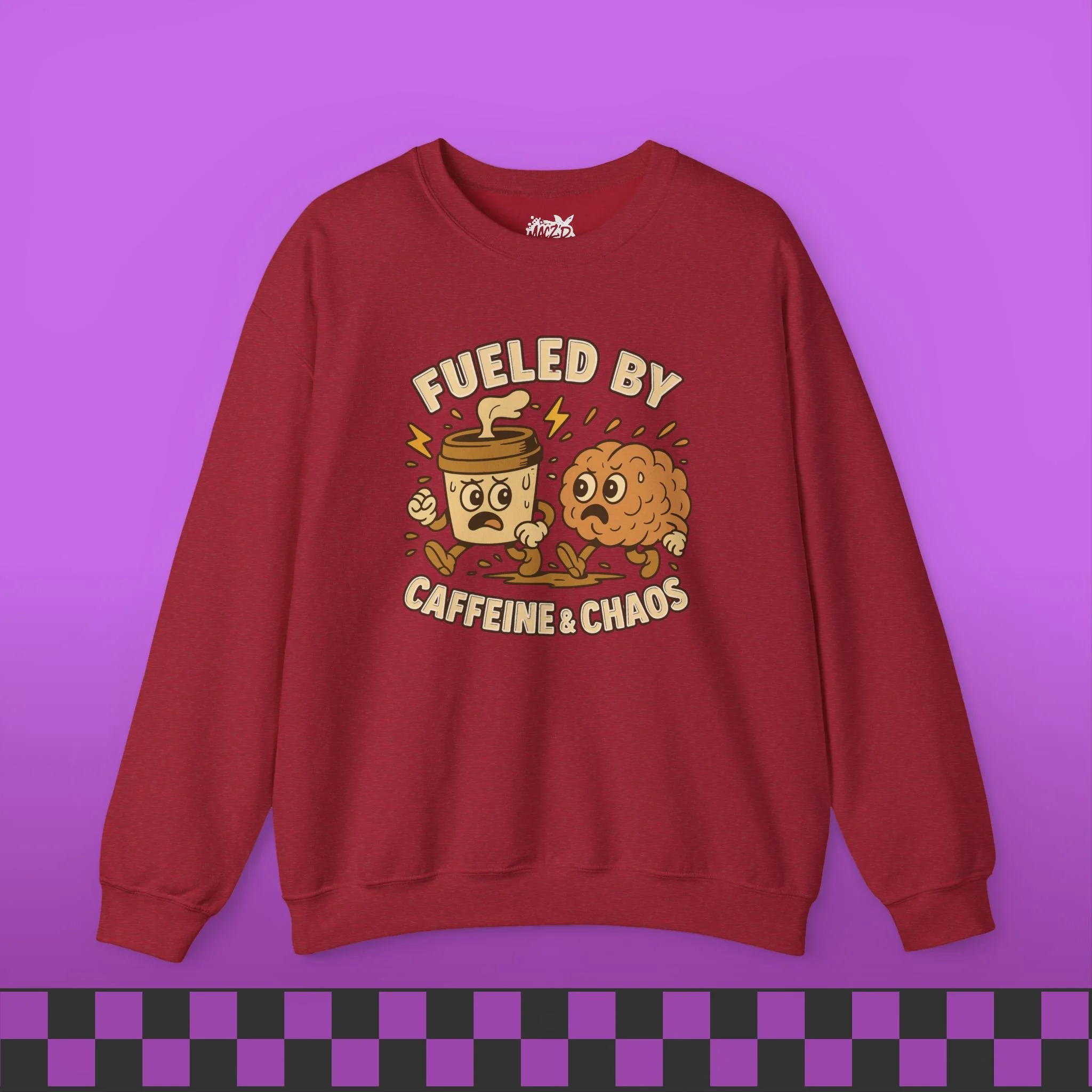Fueled by Caffeine & Chaos Sweatshirt
