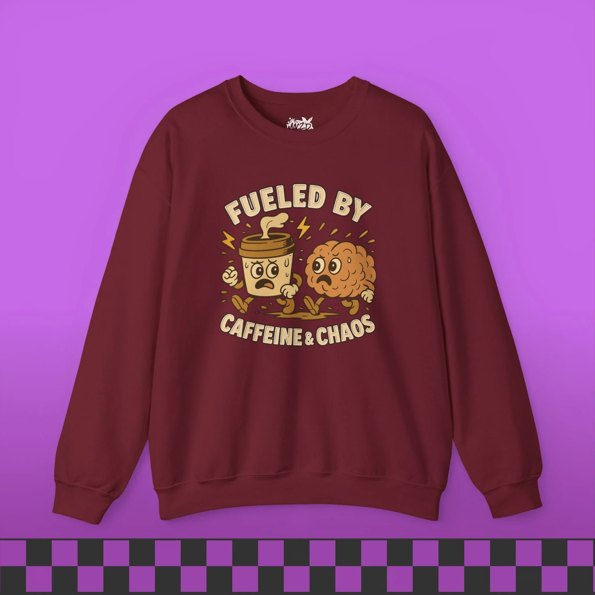 Fueled by Caffeine & Chaos Sweatshirt