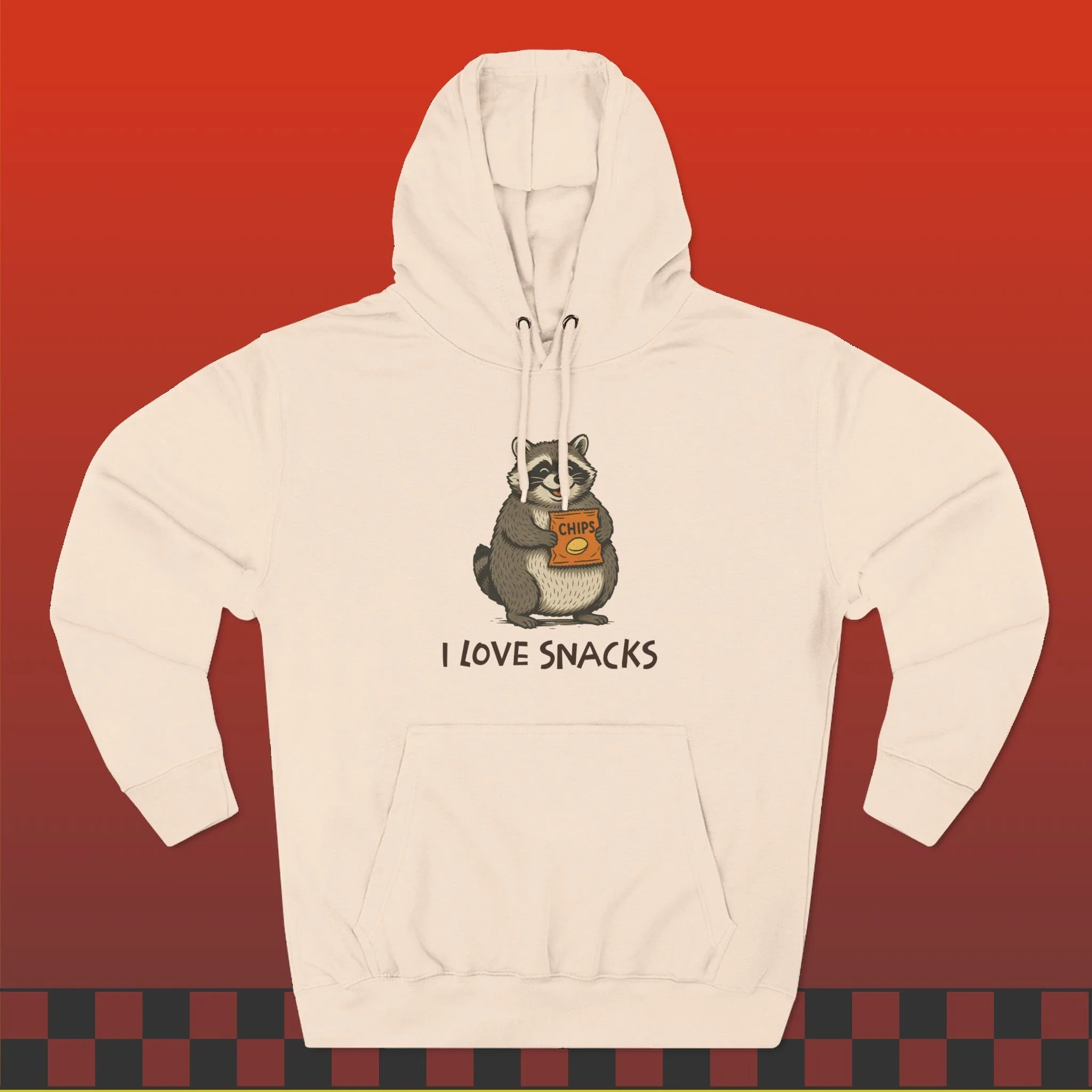 I Love Snacks Hoodie