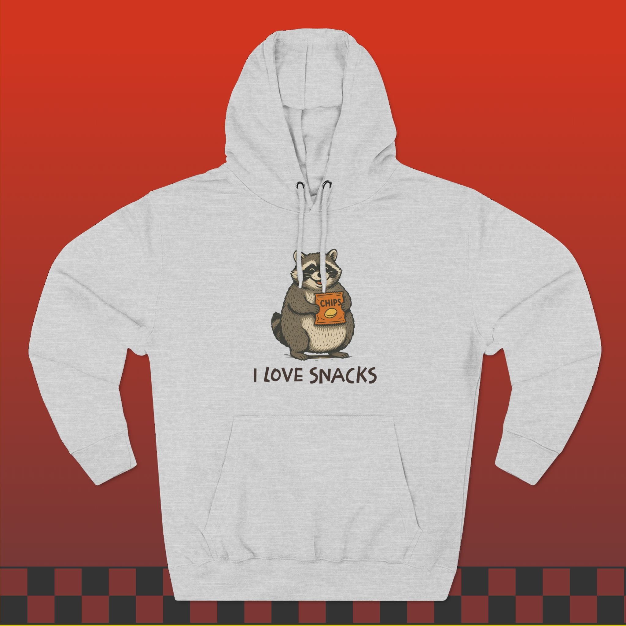 I Love Snacks Hoodie